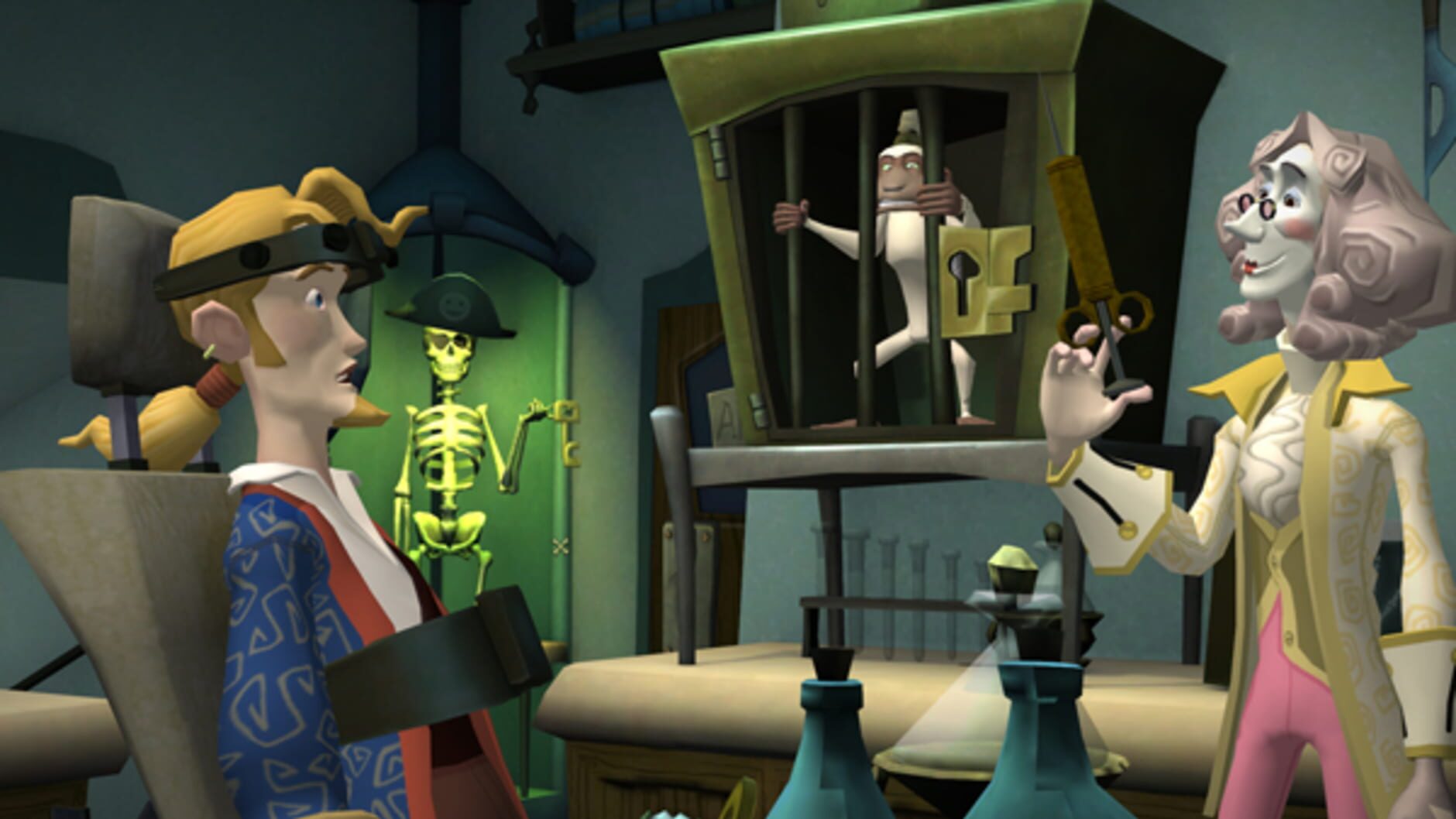 Screenshot for Tales of Monkey Island: Chapter 1 - Launch of the Screaming Narwhal