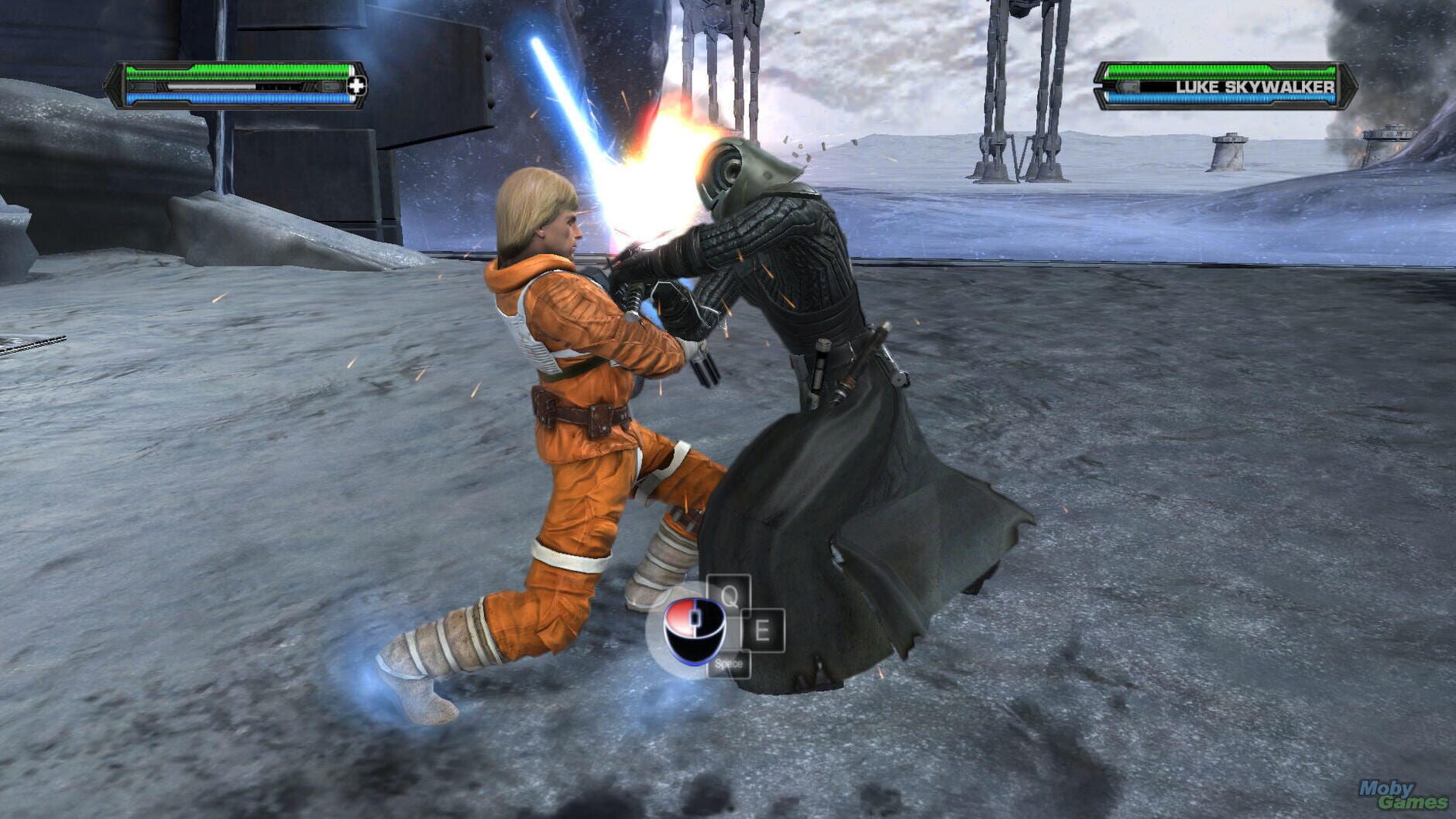 Screenshot for Star Wars: The Force Unleashed - Hoth Mission Pack