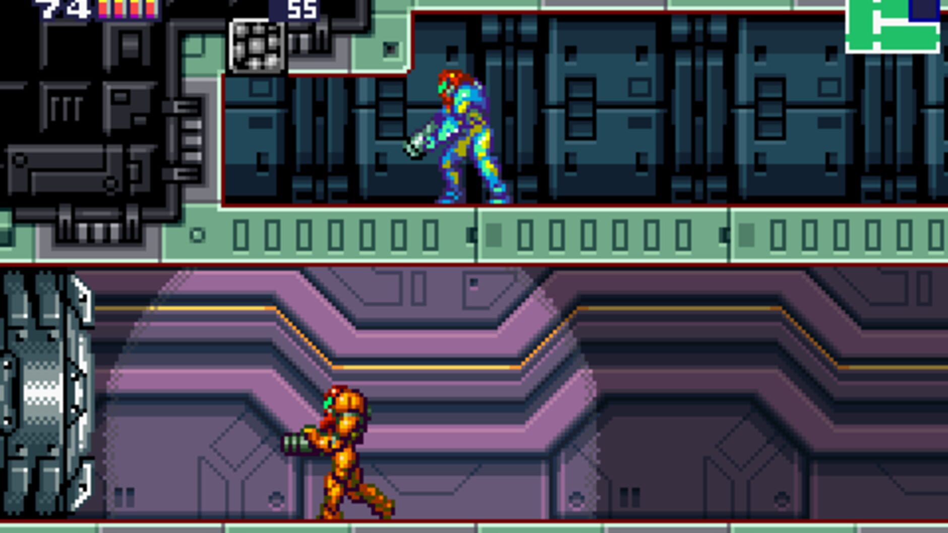 Screenshot for Metroid Fusion