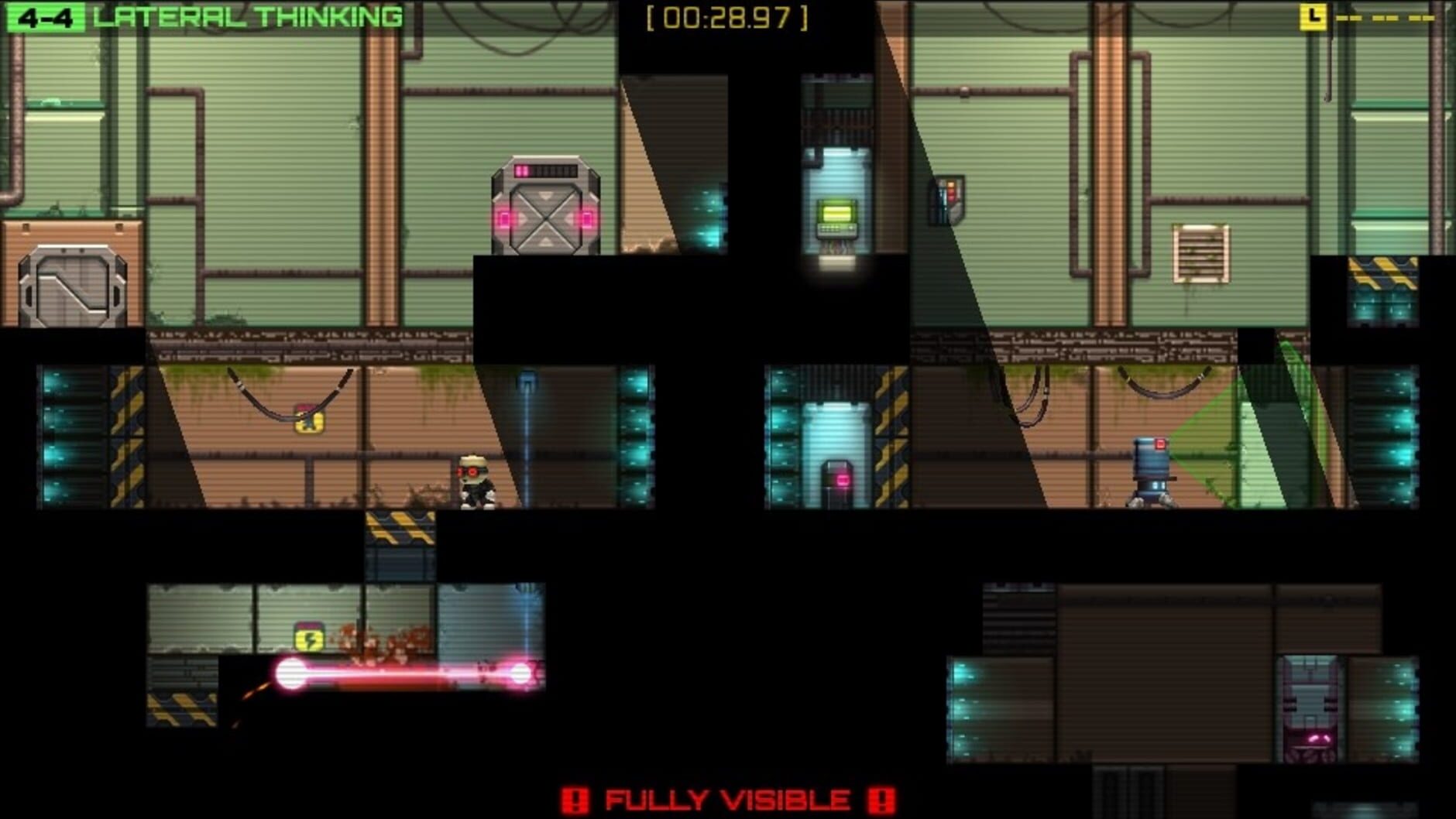 Screenshot for Stealth Inc: A Clone in the Dark