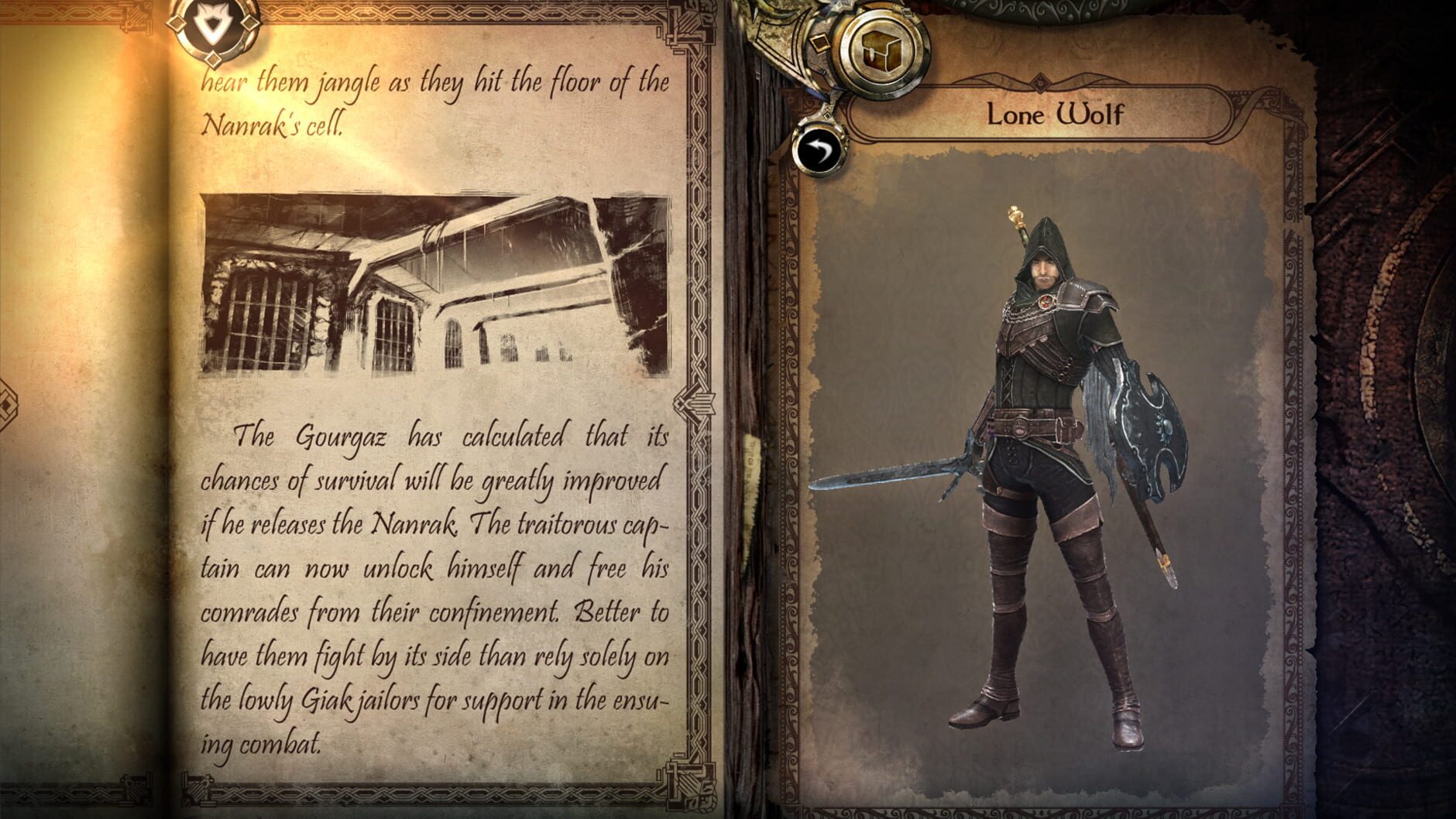 Screenshot for Joe Dever's Lone Wolf: Console Edition