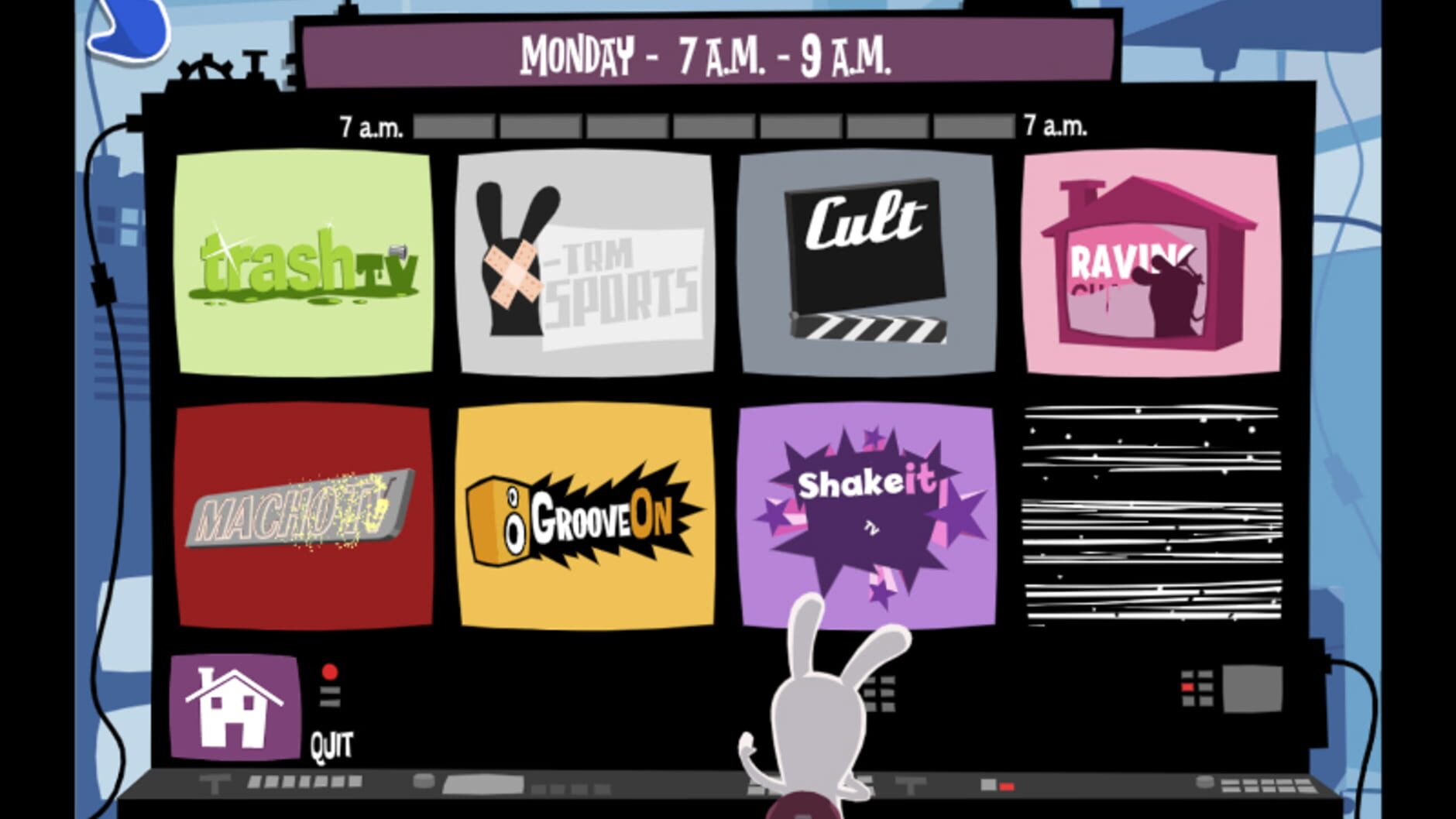 Screenshot for Rayman Raving Rabbids: TV Party