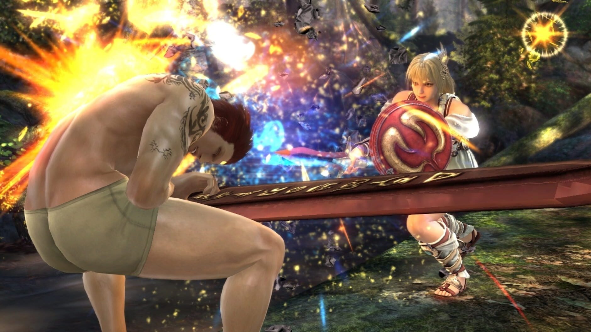 Screenshot for Soulcalibur: Lost Swords