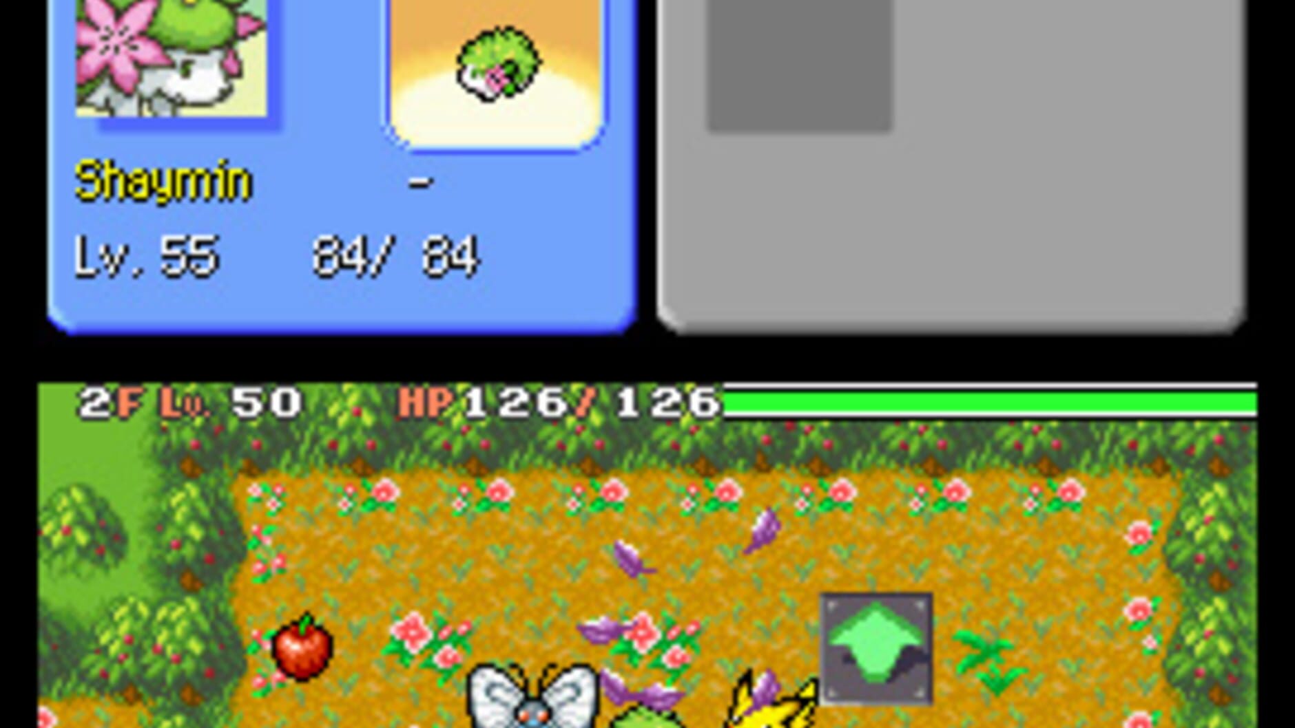 Screenshot for Pokémon Mystery Dungeon: Explorers of Sky