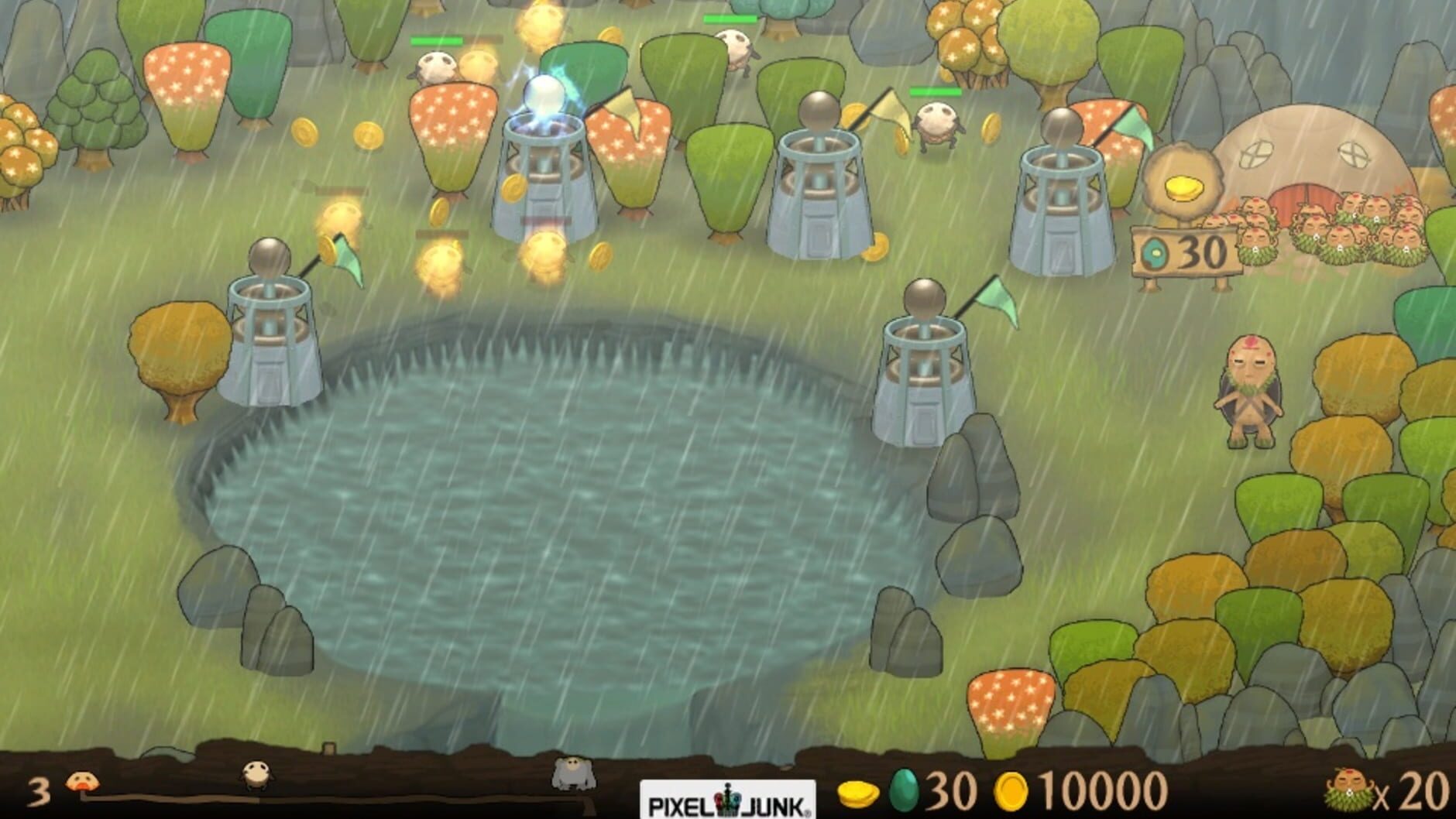 Screenshot for PixelJunk Monsters Ultimate HD