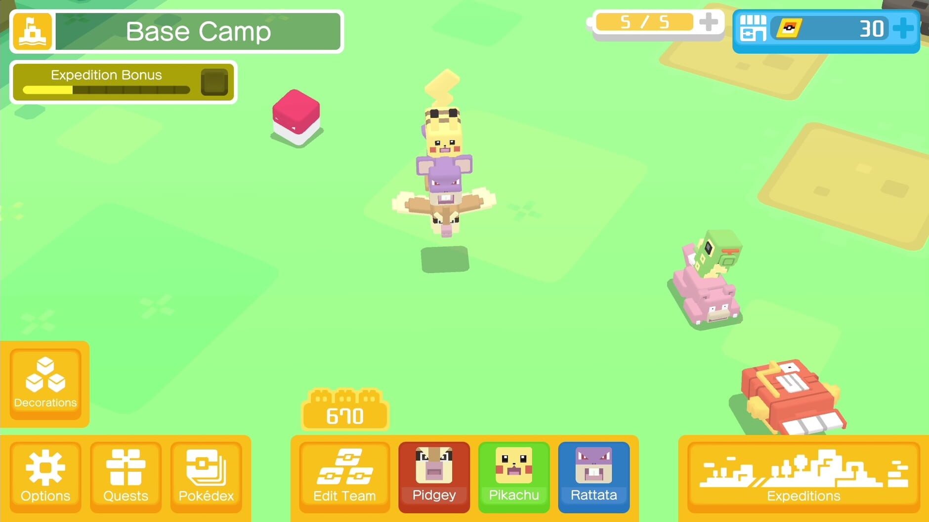 Screenshot for Pokémon Quest