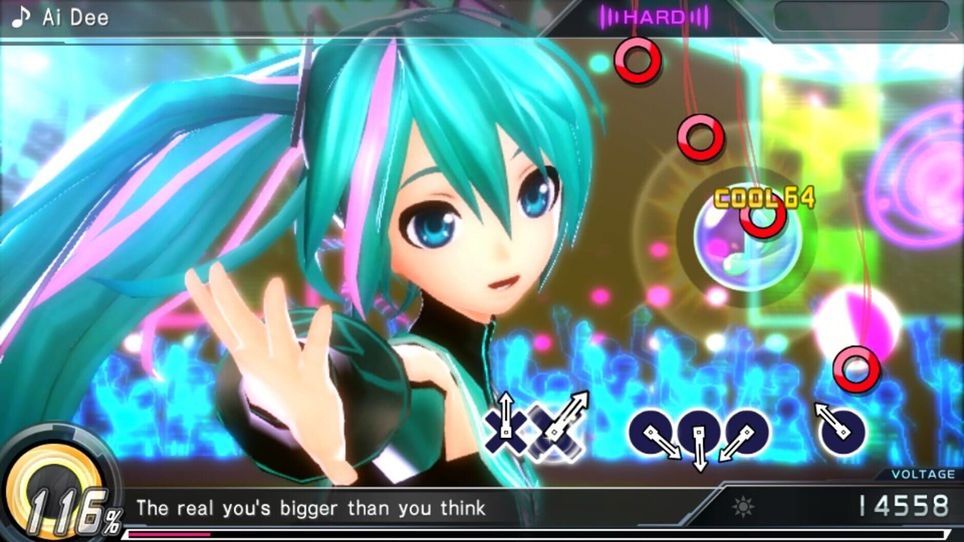 Screenshot for Hatsune Miku: Project Diva X