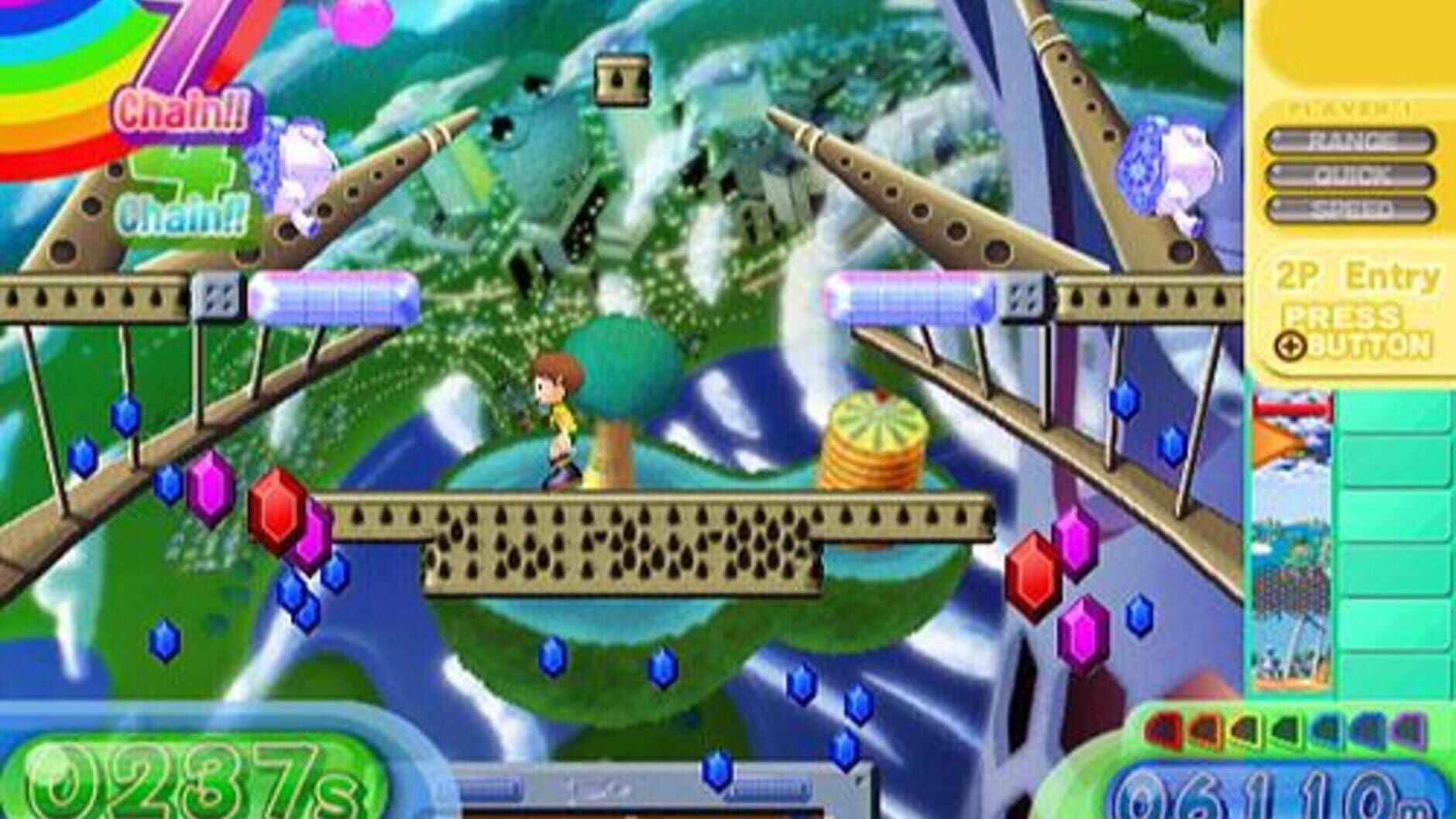 Screenshot for Rainbow Islands: Towering Adventure!