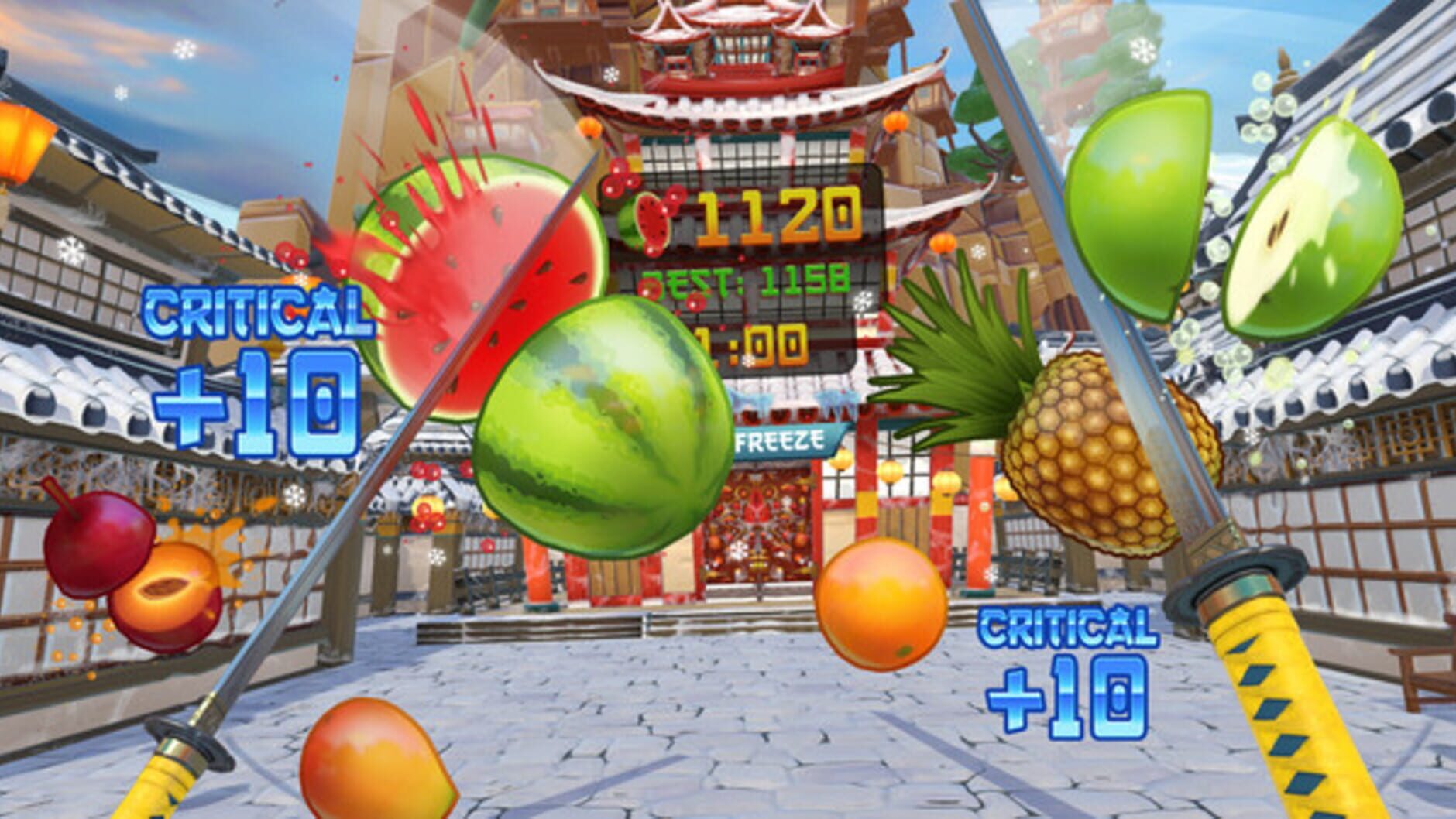 Screenshot for Fruit Ninja VR