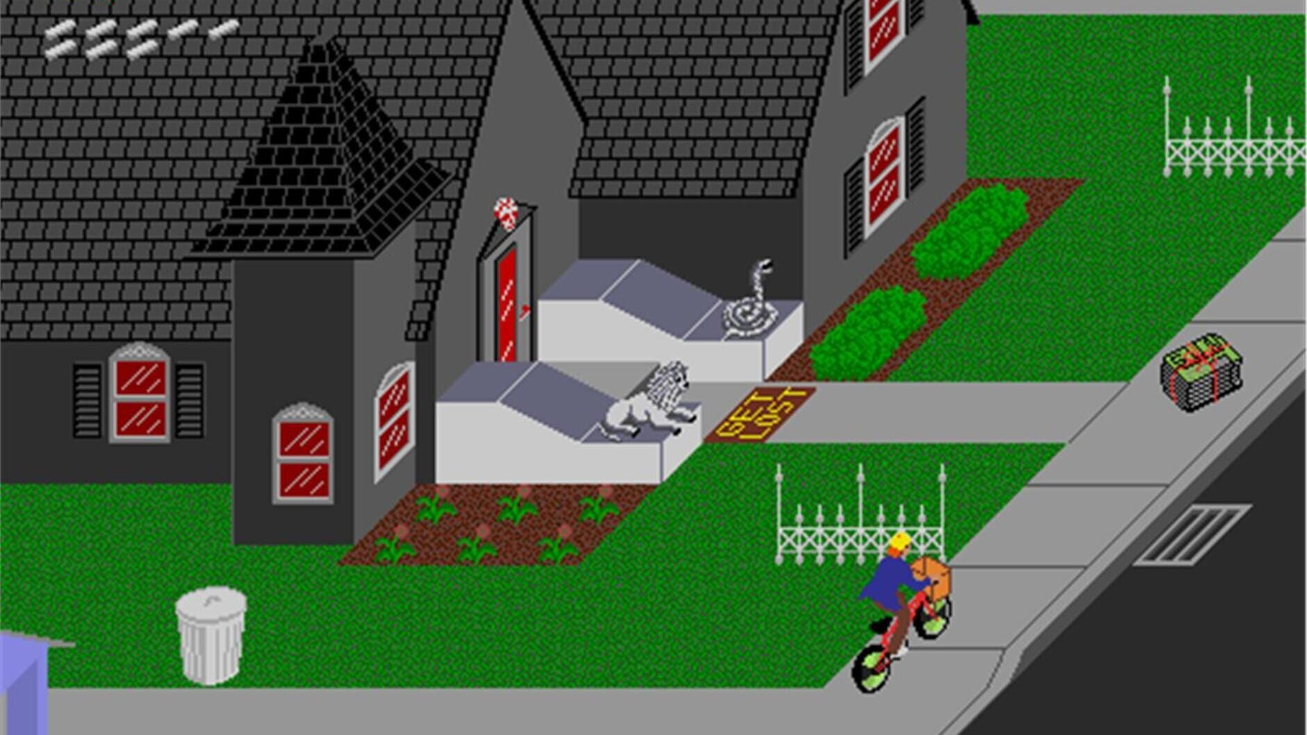 Screenshot for Paperboy