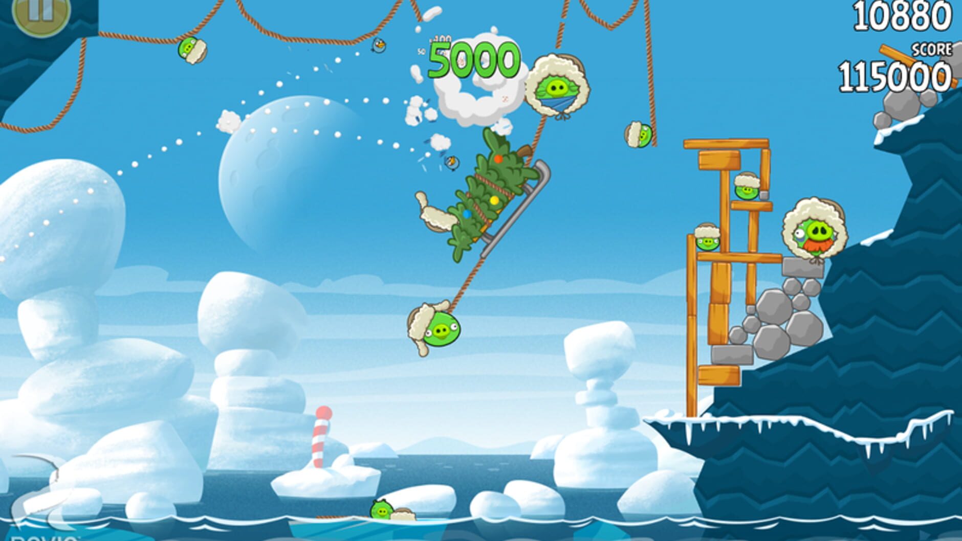 Screenshot for Angry Birds Seasons