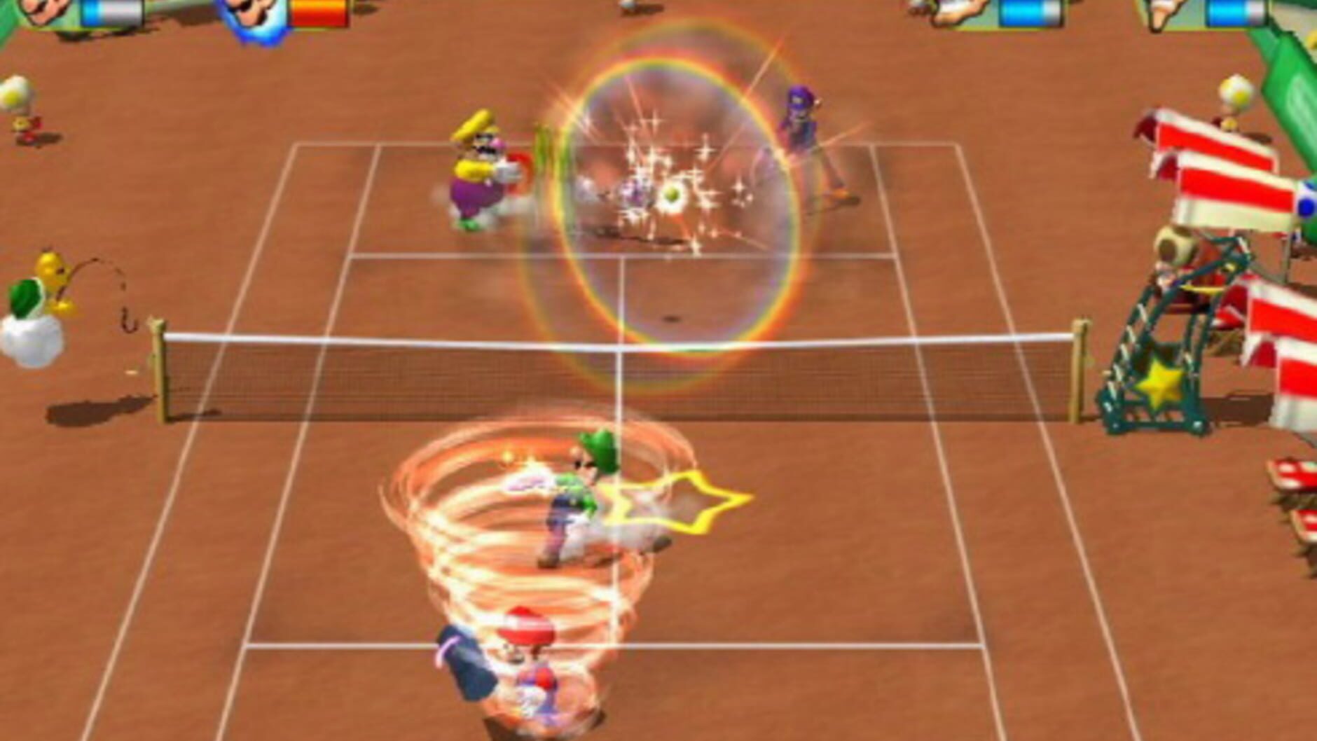 Screenshot for Mario Power Tennis