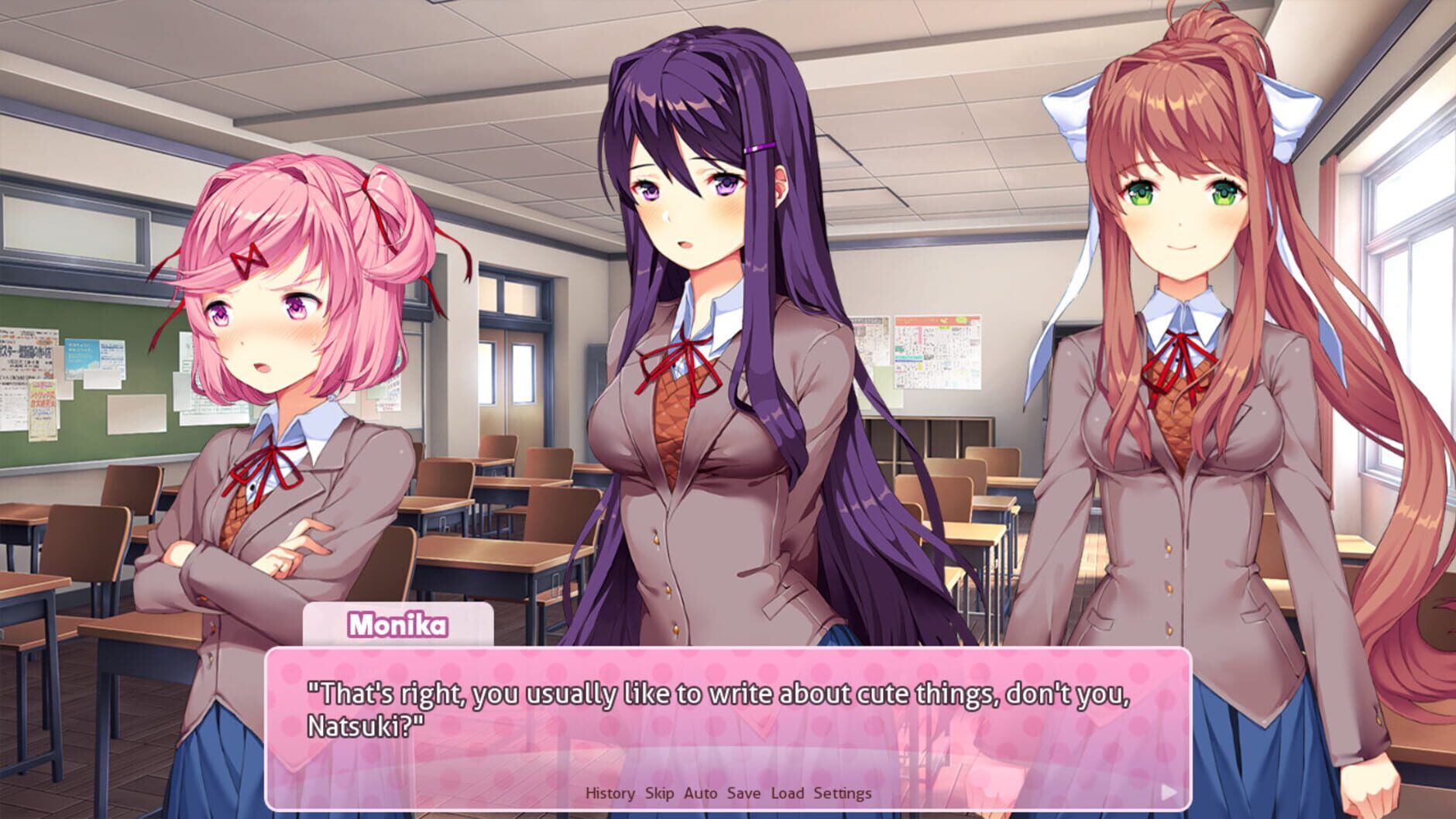 Screenshot for Doki Doki Literature Club!