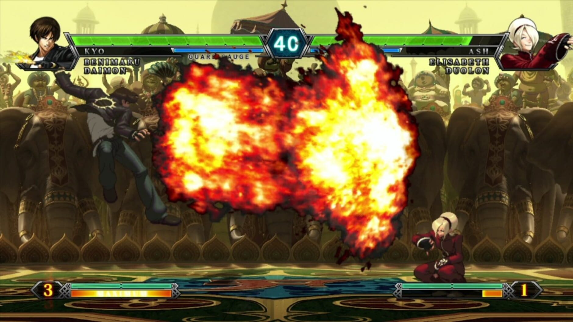 Screenshot for The King of Fighters XIII