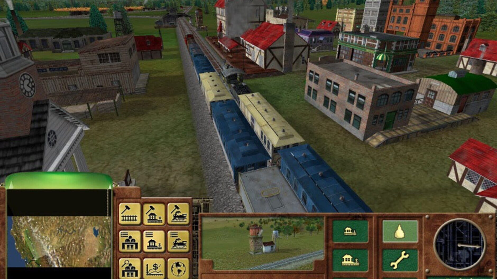 Screenshot for Railroad Tycoon 3