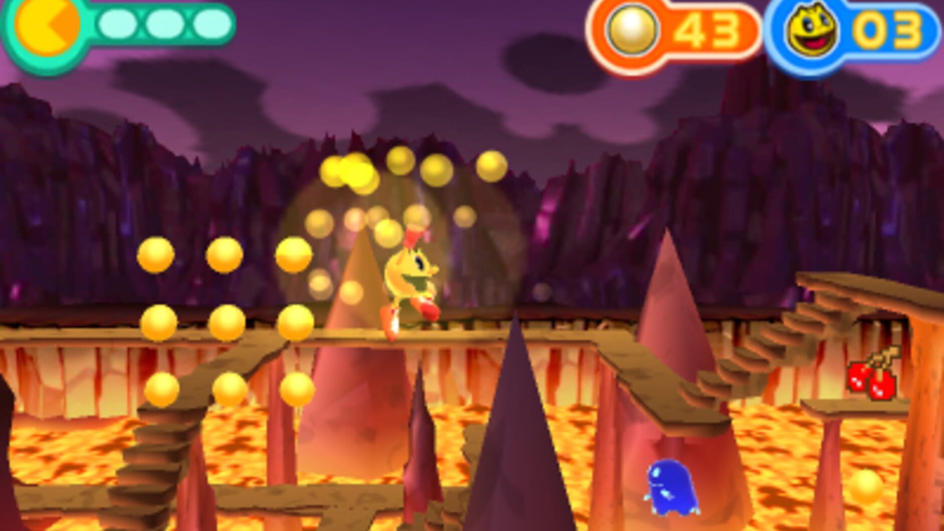 Screenshot for Pac-Man and the Ghostly Adventures