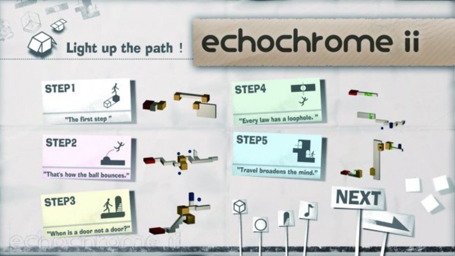 Screenshot for Echochrome II