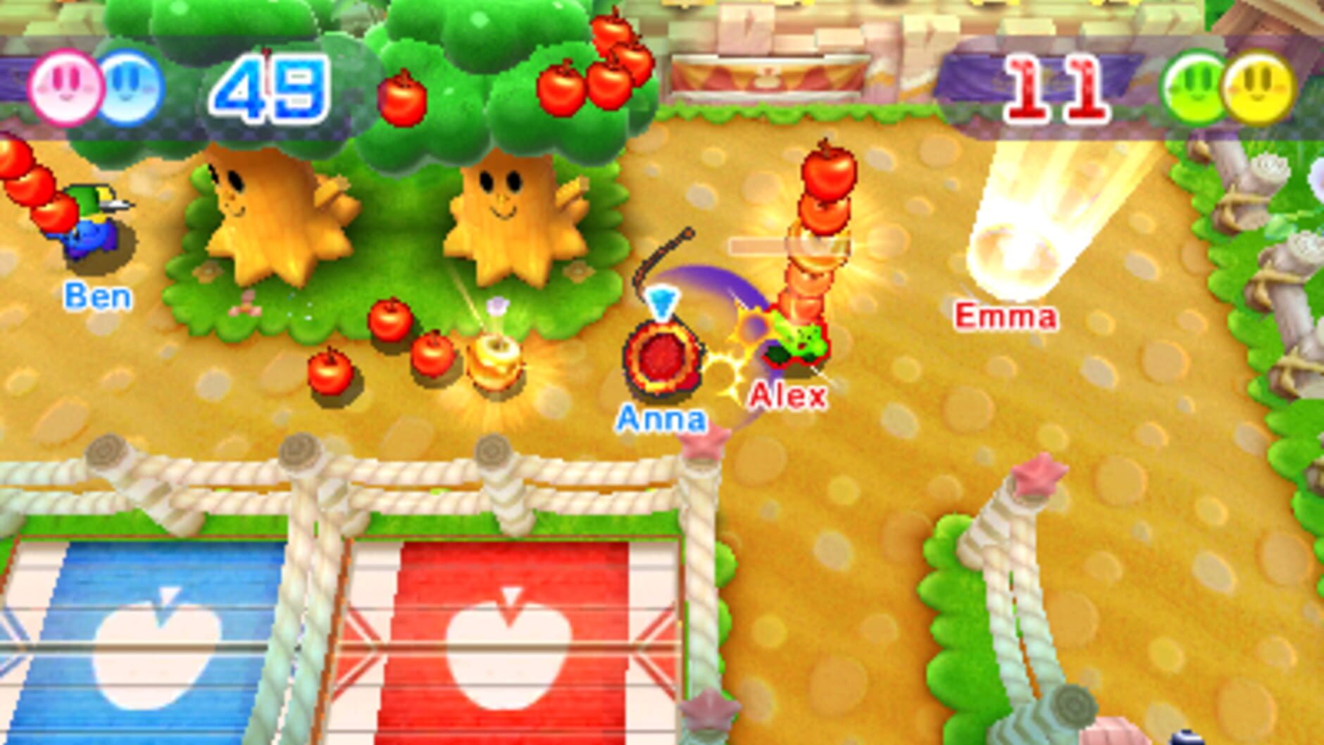 Screenshot for Kirby Battle Royale