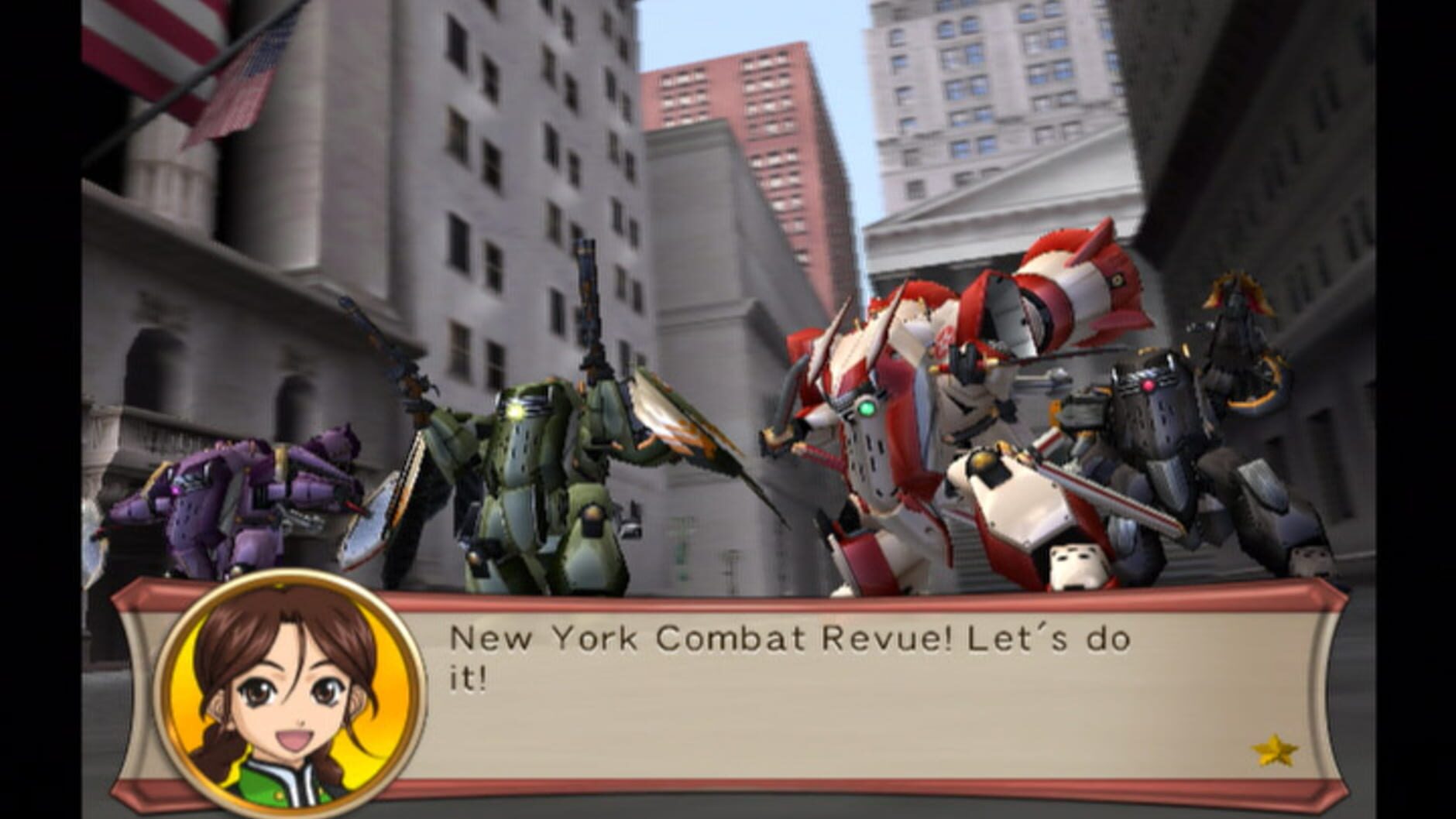 Screenshot for Sakura Wars: So Long, My Love