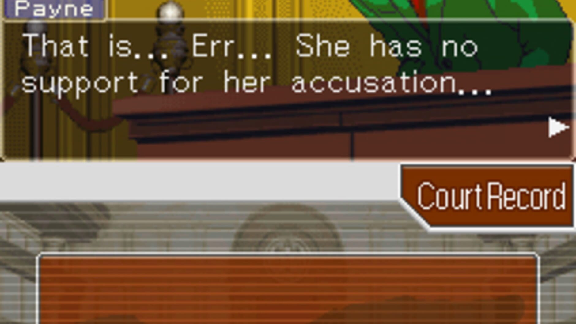 Screenshot for Phoenix Wright: Ace Attorney - Trials and Tribulations