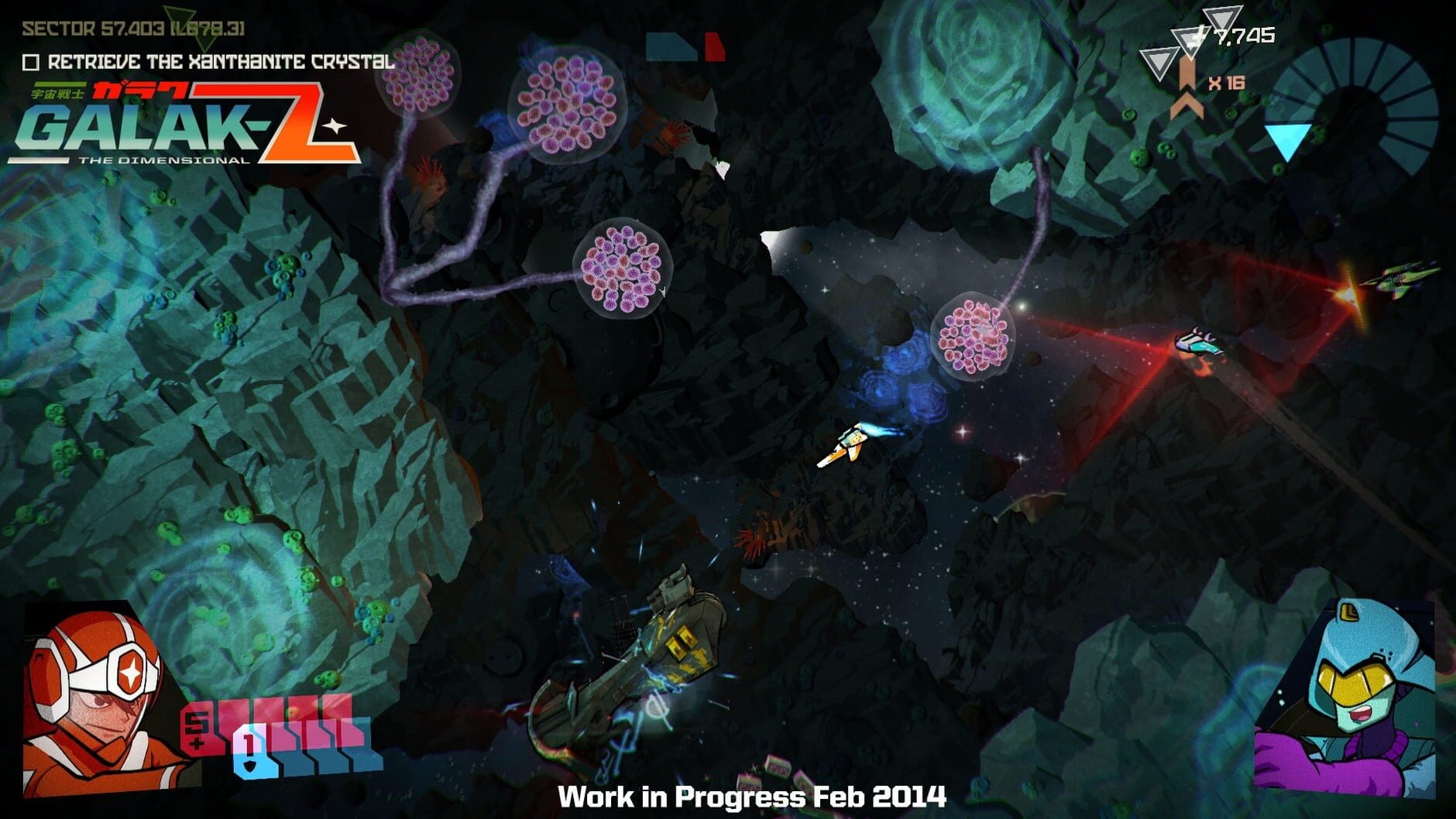 Screenshot for Galak-Z: The Dimensional