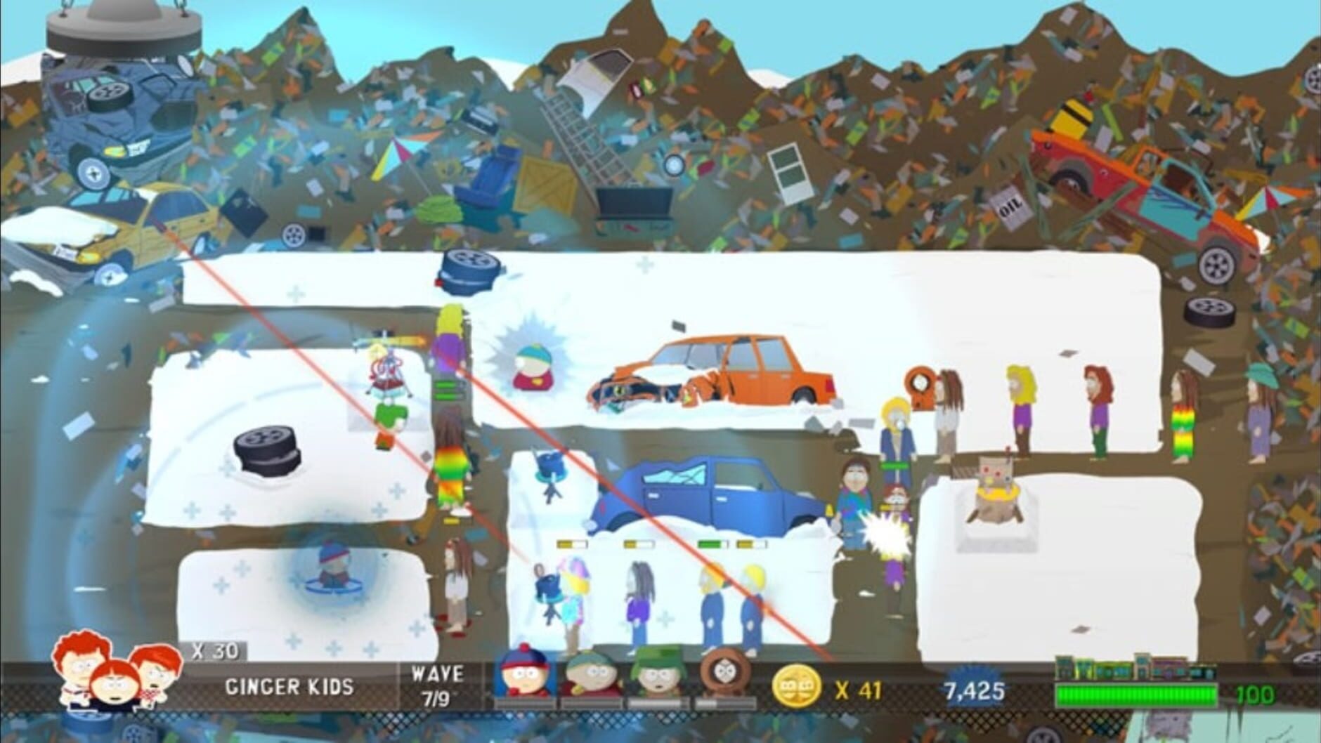 Screenshot for South Park Let's Go Tower Defense Play!