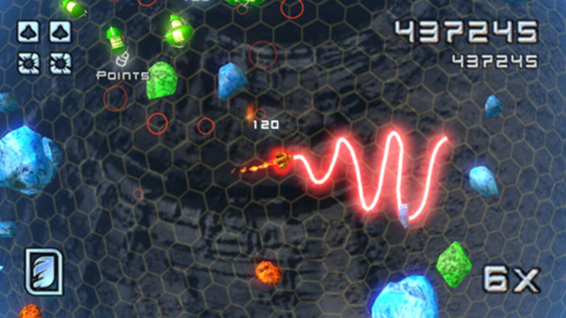 Screenshot for Super Stardust Portable