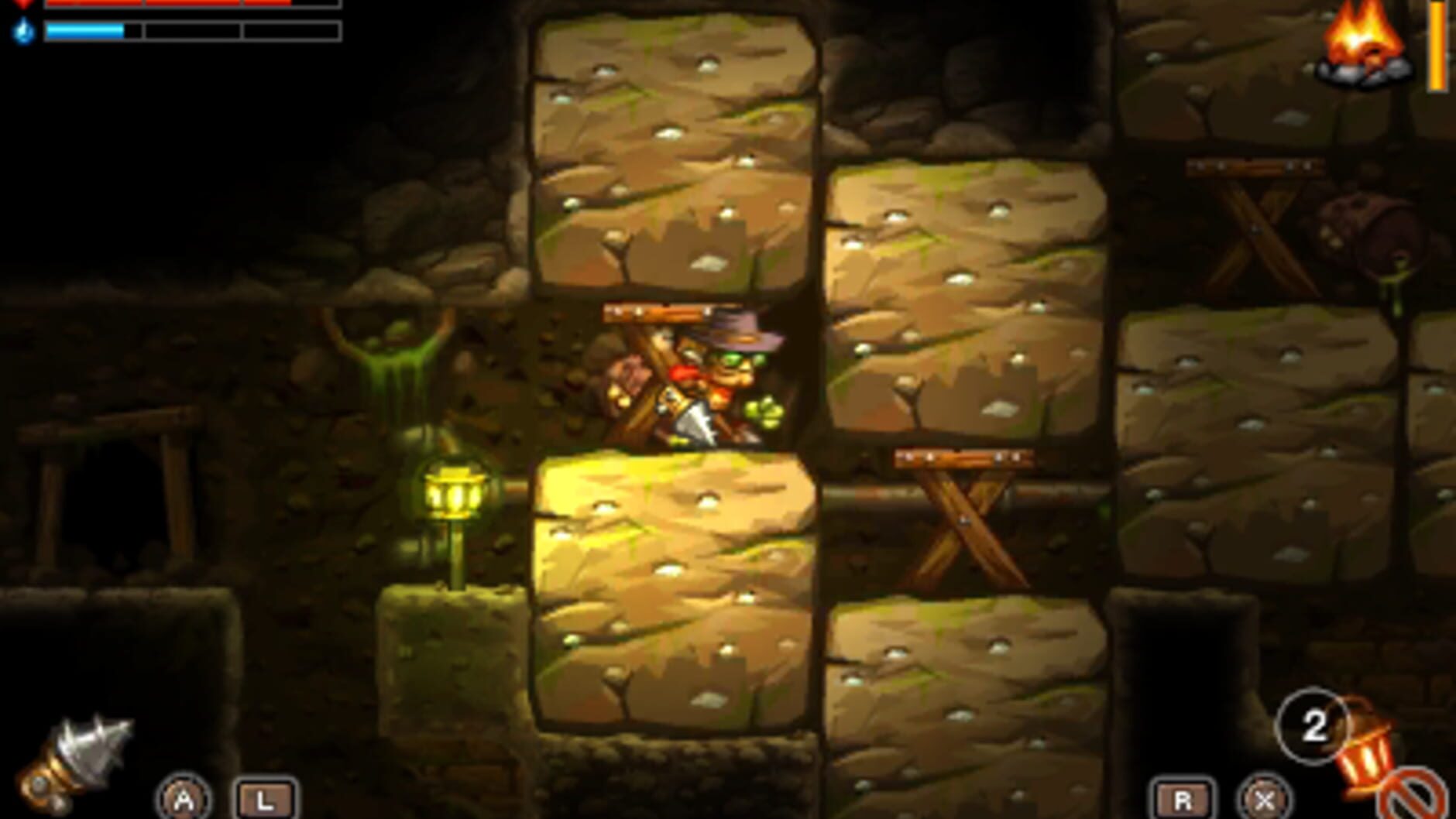 Screenshot for SteamWorld Dig