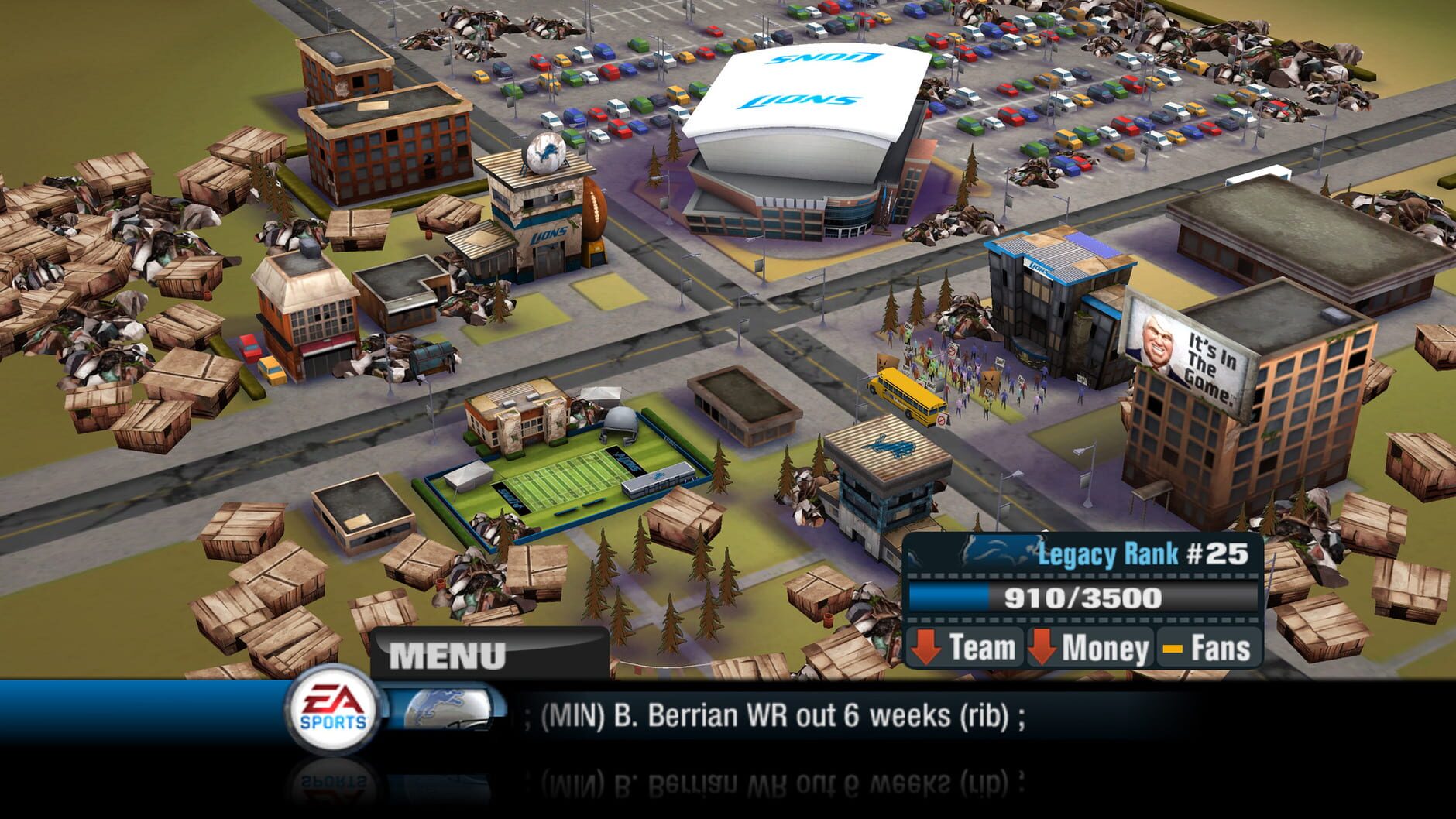 Screenshot for Madden NFL 11