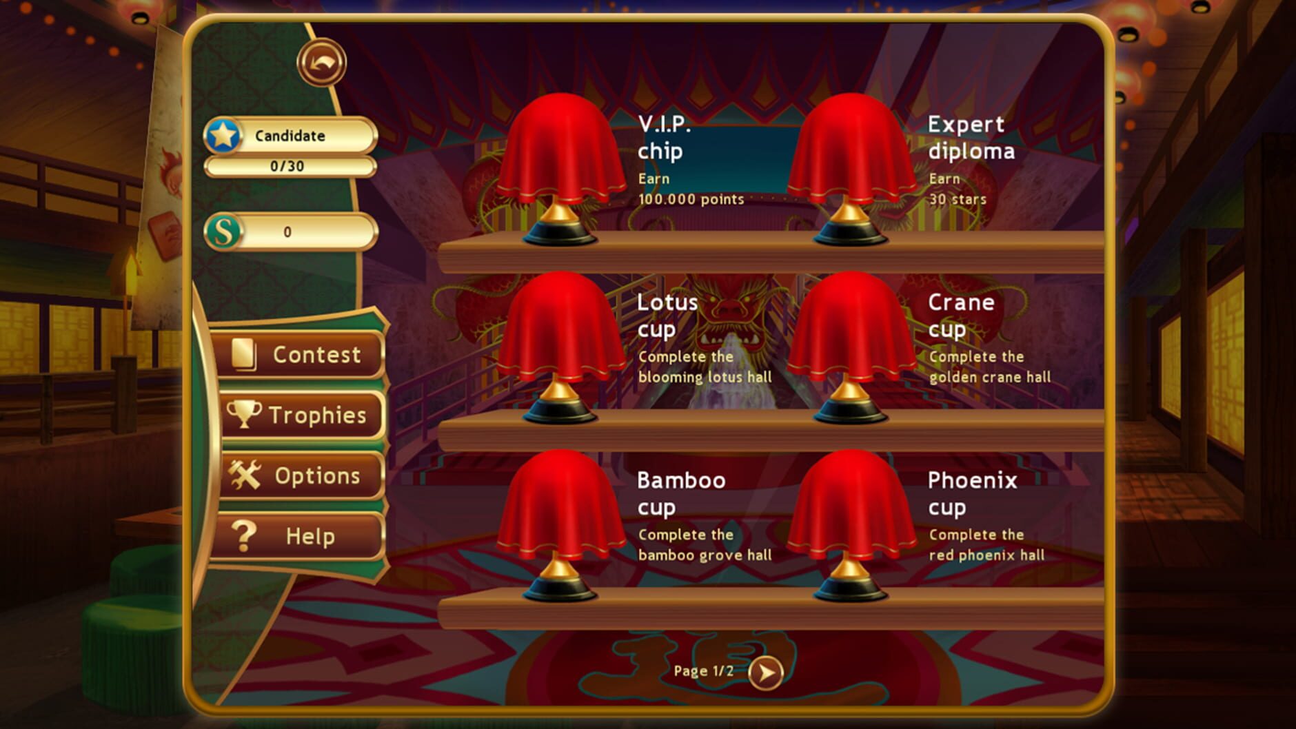 Screenshot for Mahjong World Contest