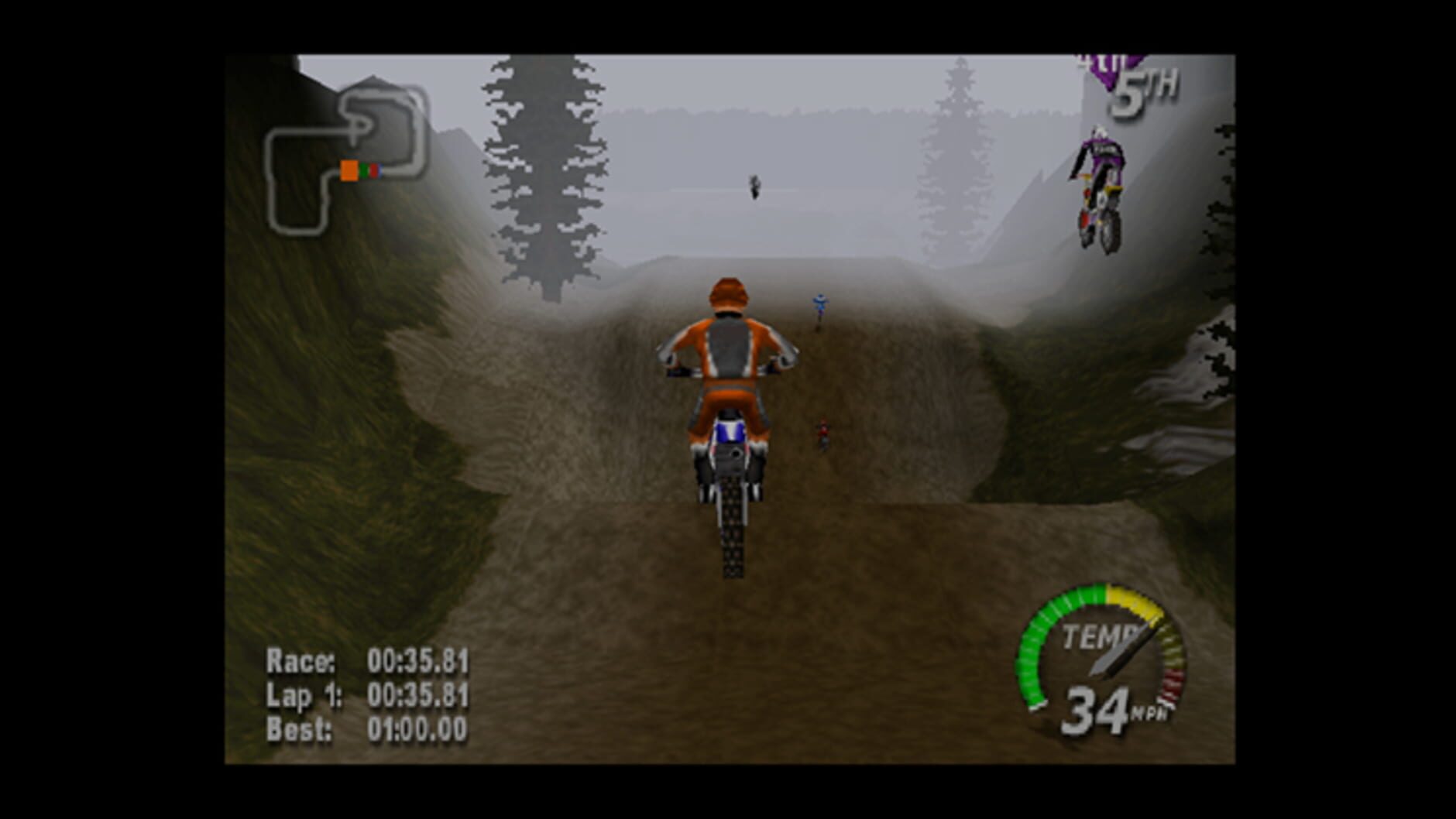 Screenshot for Excitebike 64