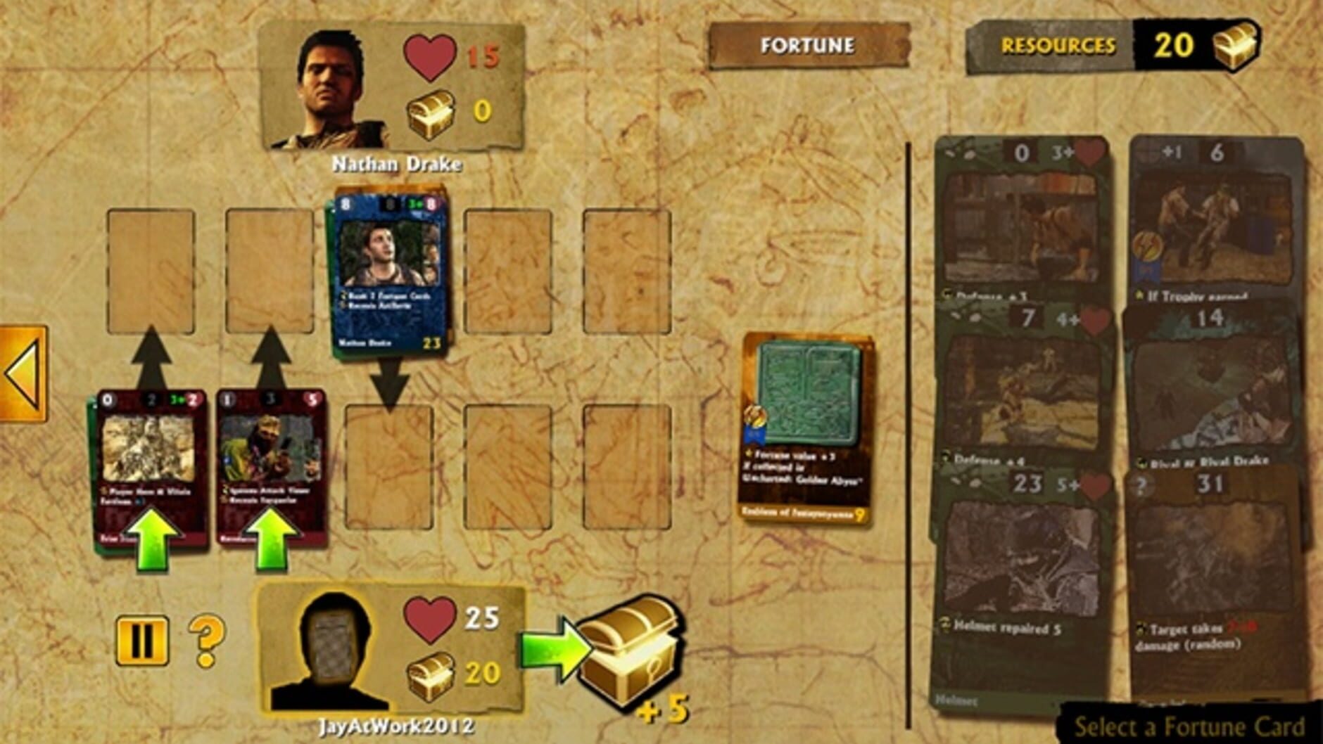Screenshot for Uncharted: Fight for Fortune