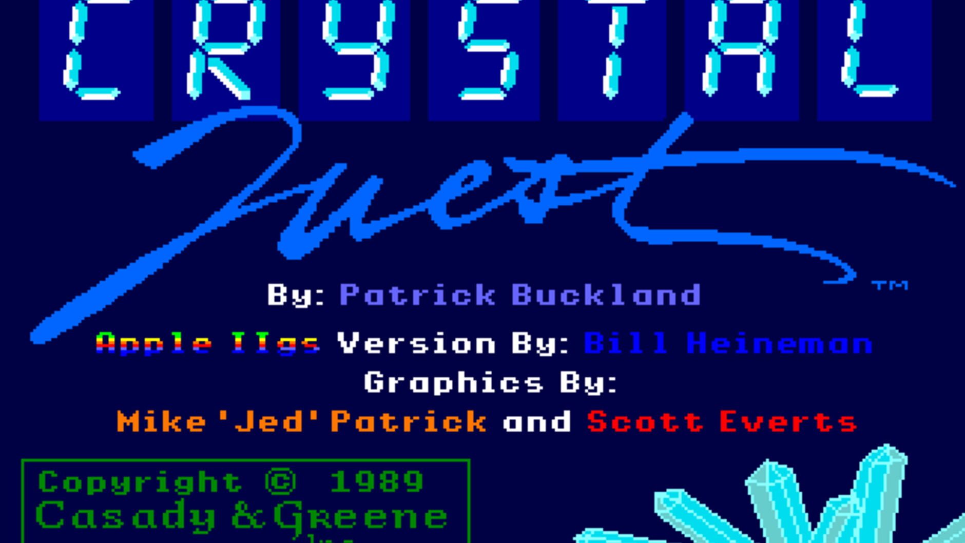 Screenshot for Crystal Quest