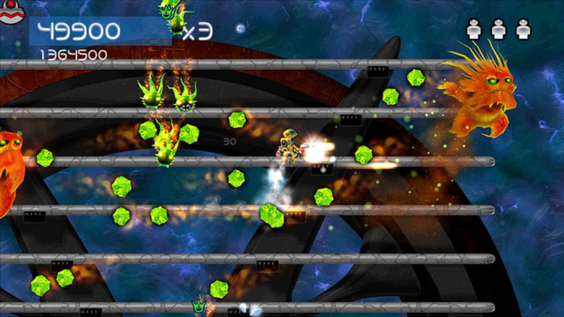Screenshot for Alien Zombie Megadeath