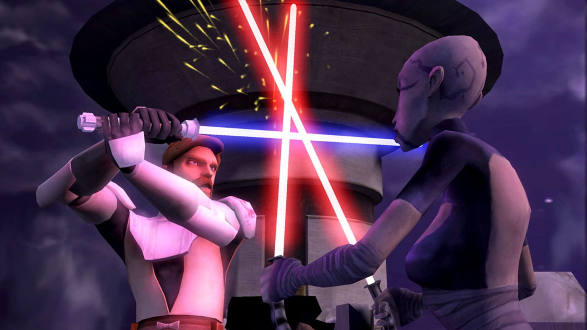Screenshot for Star Wars: The Clone Wars - Lightsaber Duels