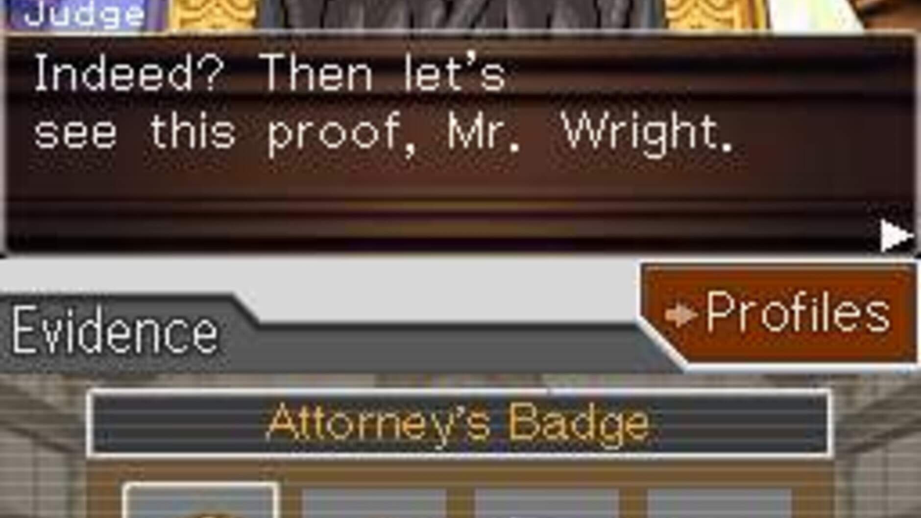 Screenshot for Phoenix Wright: Ace Attorney