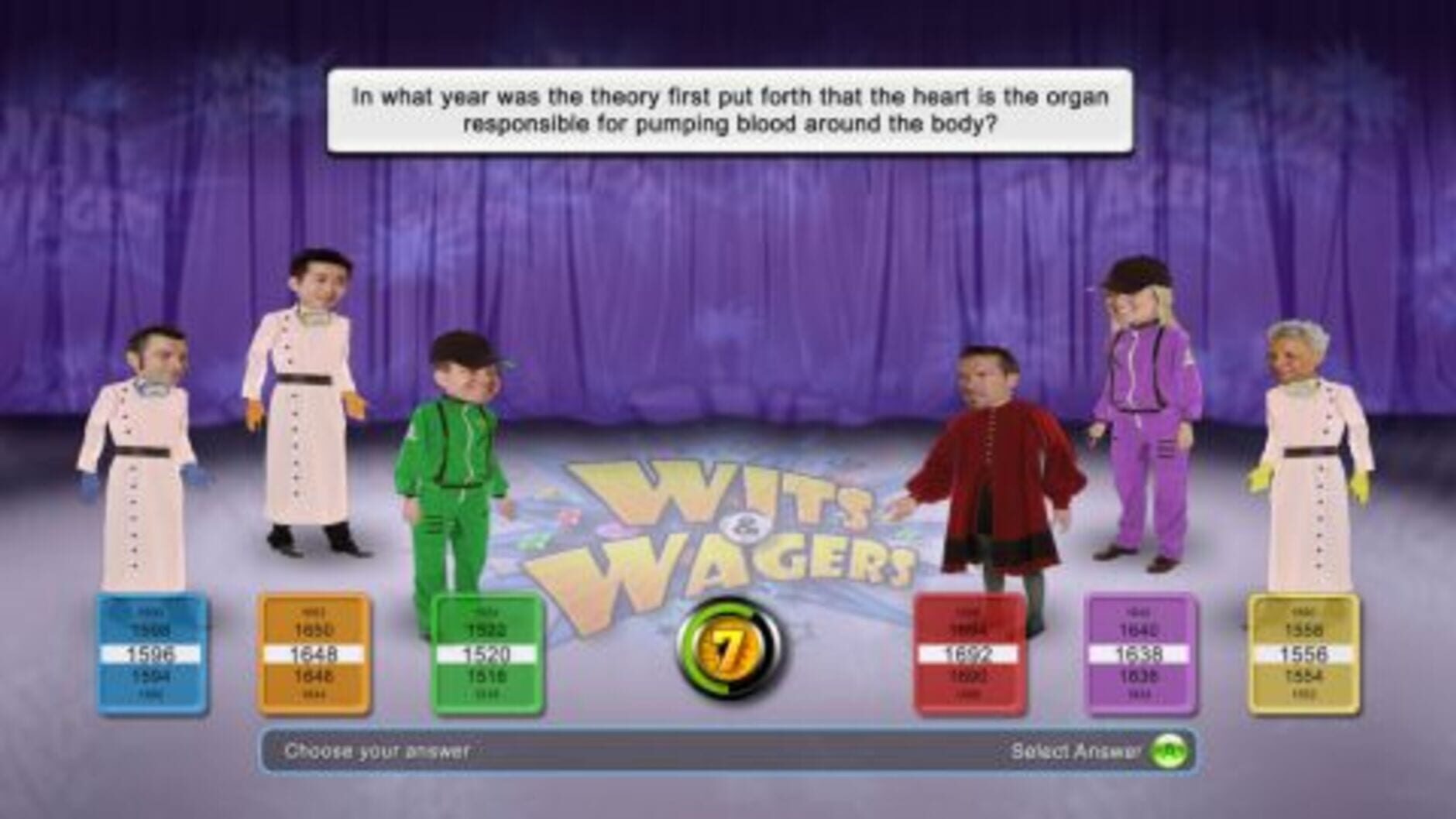 Screenshot for Wits & Wagers