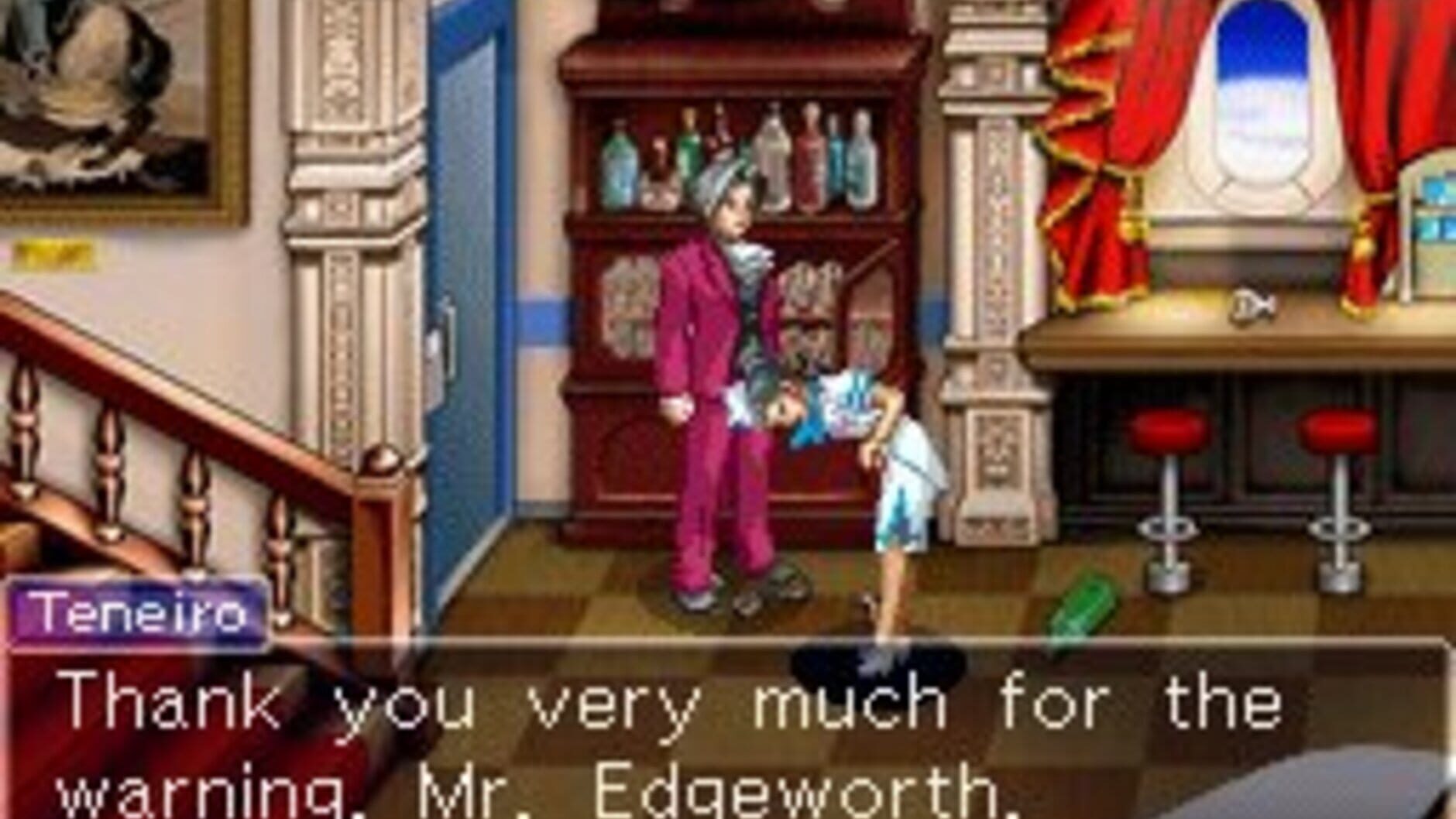 Screenshot for Ace Attorney Investigations: Miles Edgeworth