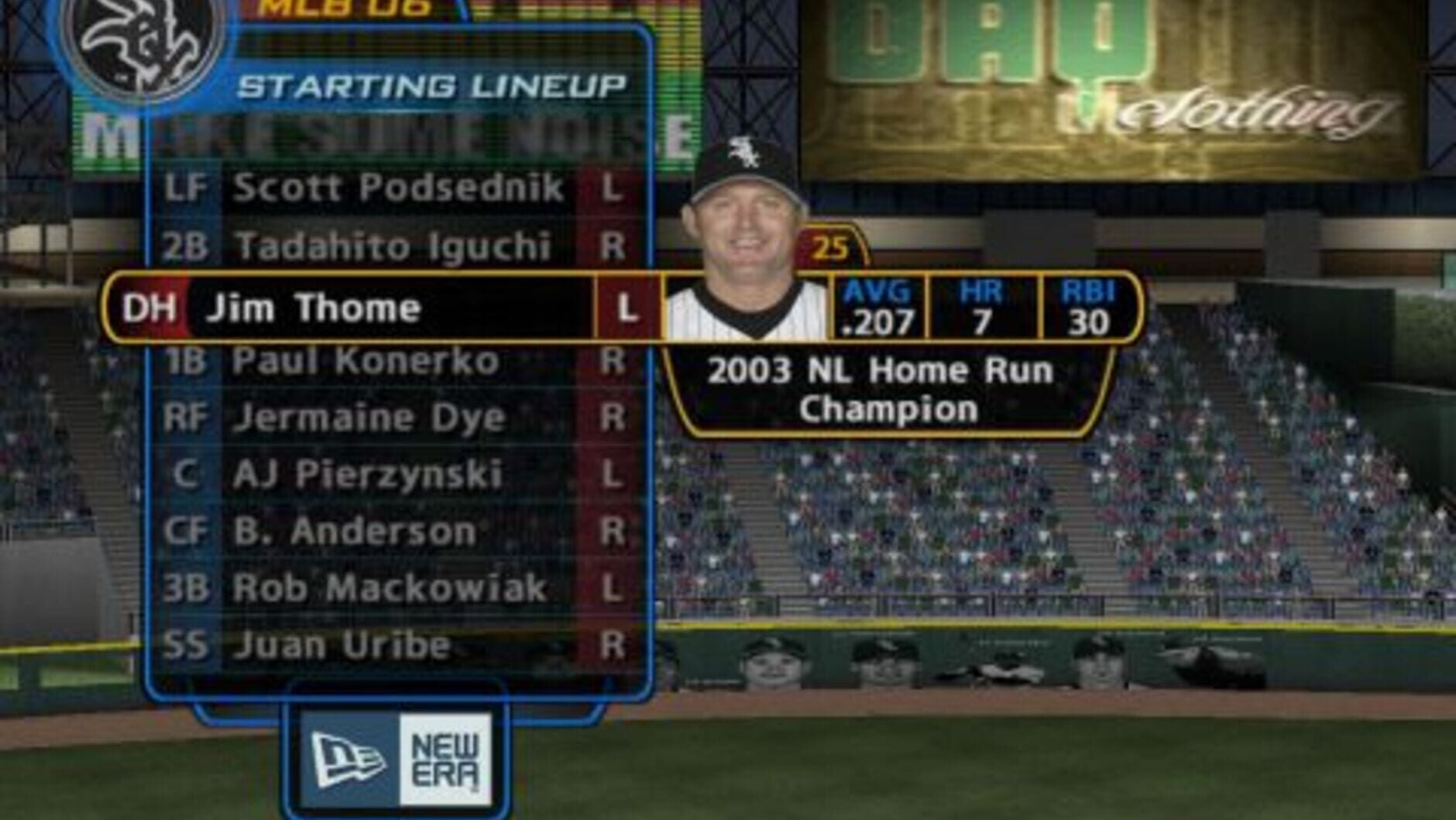 Screenshot for MLB 06: The Show