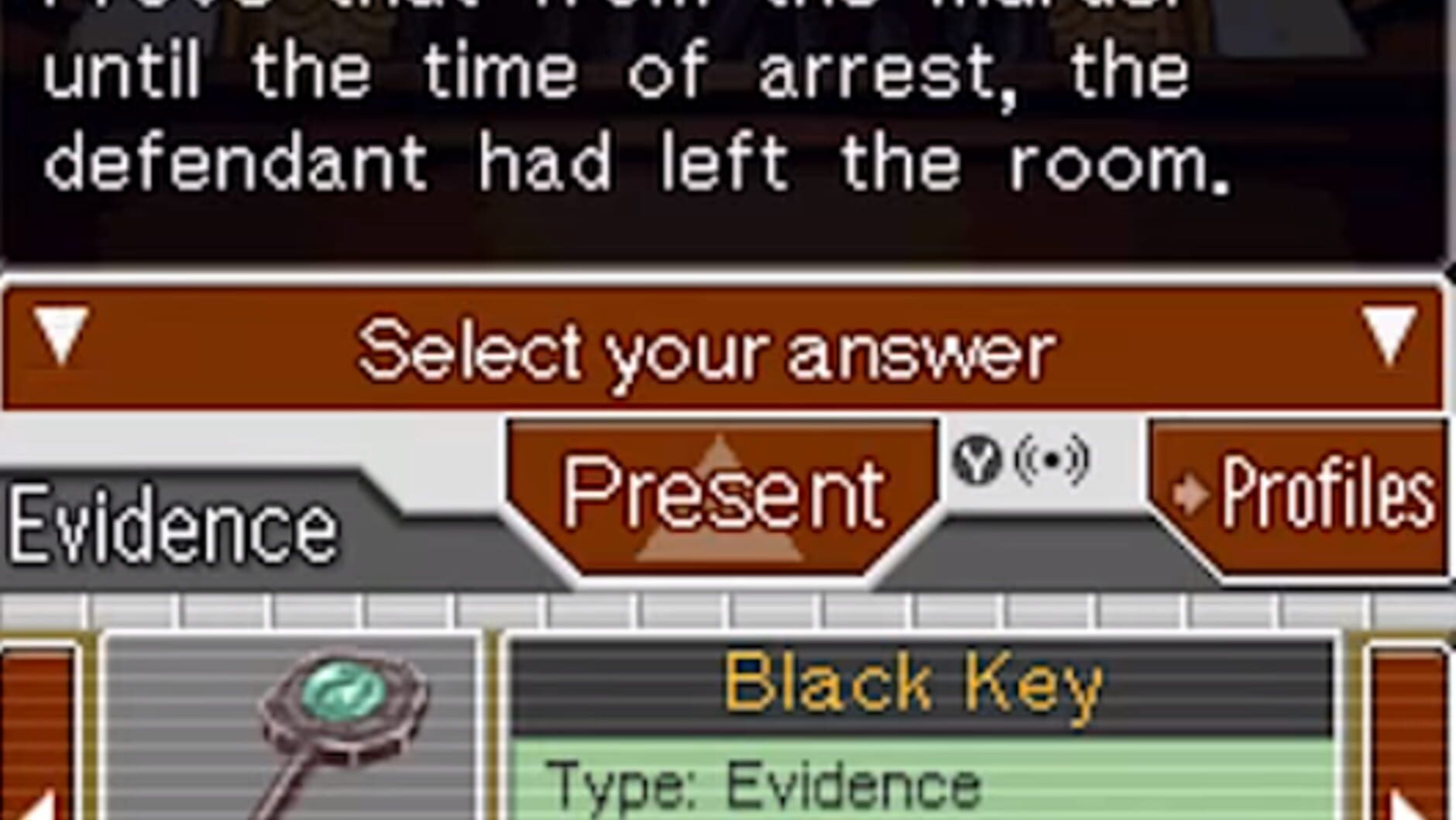 Screenshot for Phoenix Wright: Ace Attorney - Justice for All