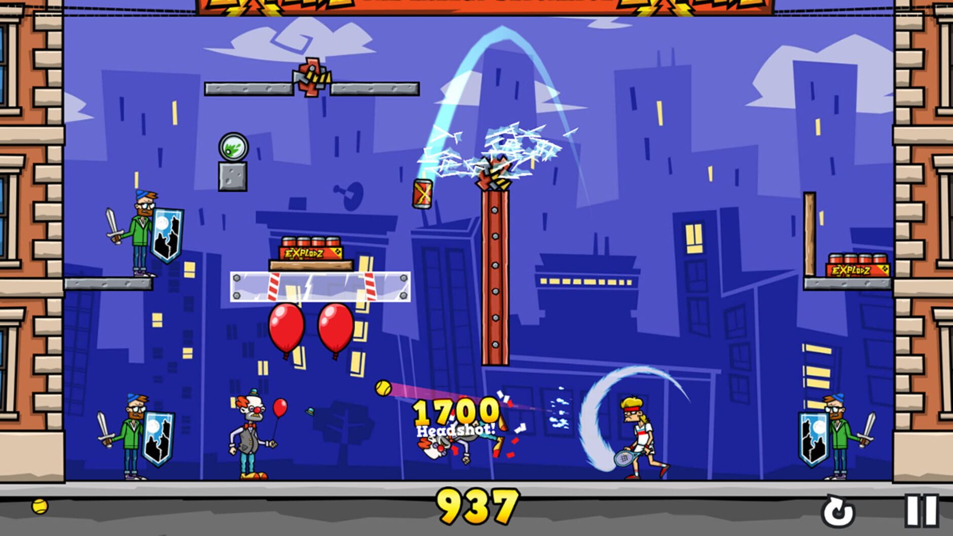 Screenshot for Tennis in the Face