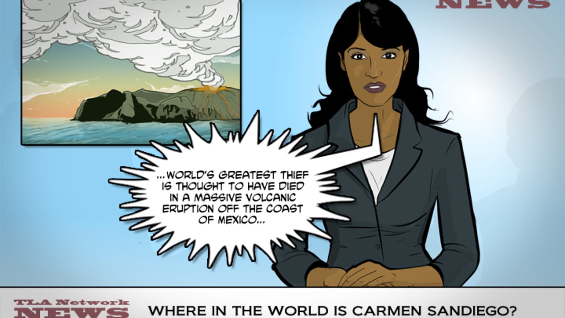 Screenshot for Carmen Sandiego Adventures in Math: The Island of Diamonds
