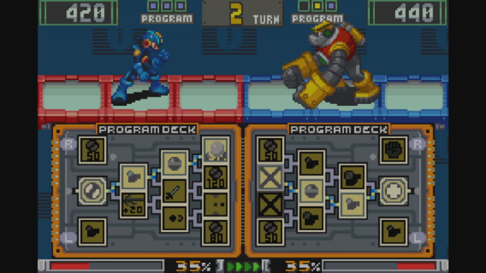 Screenshot for Mega Man Battle Chip Challenge