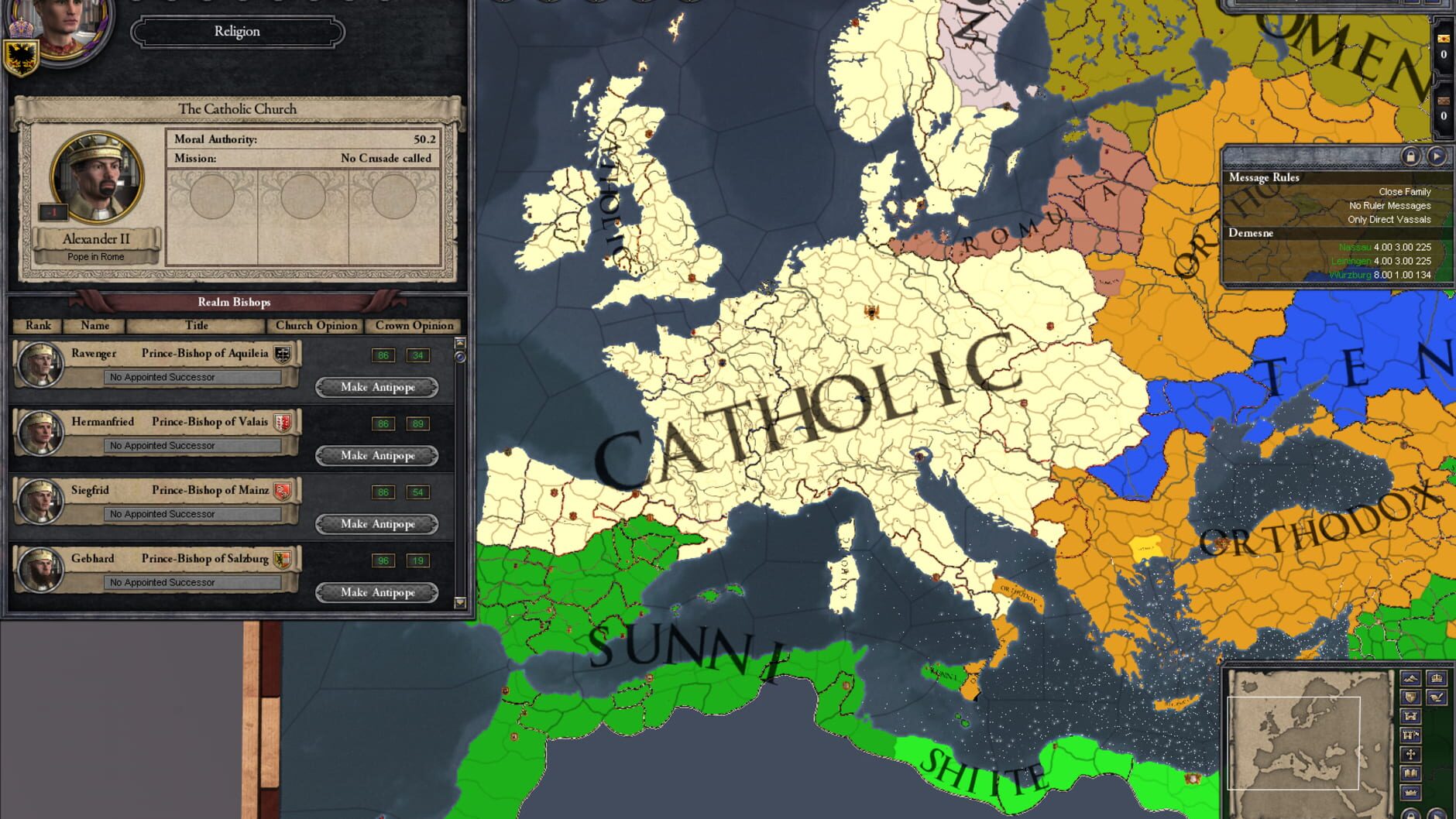 Screenshot for Crusader Kings II