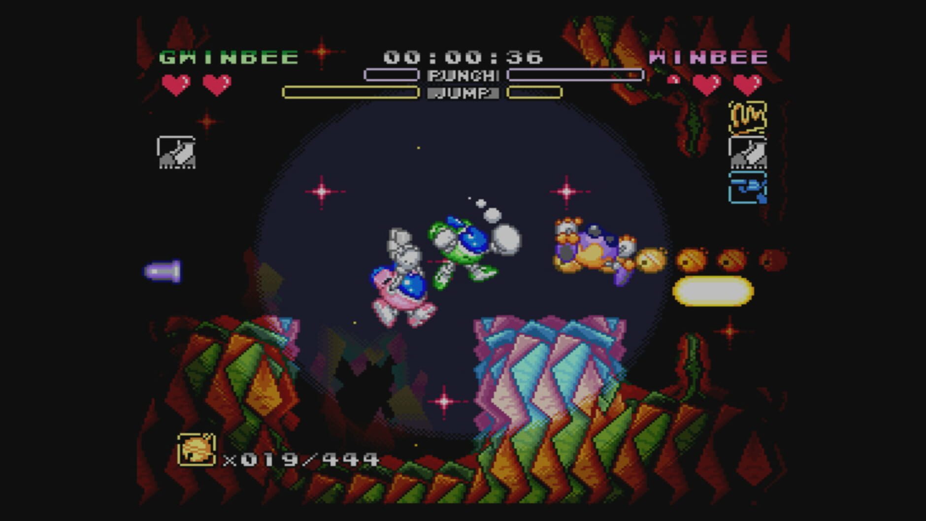 Screenshot for Pop'n Twinbee: Rainbow Bell Adventures