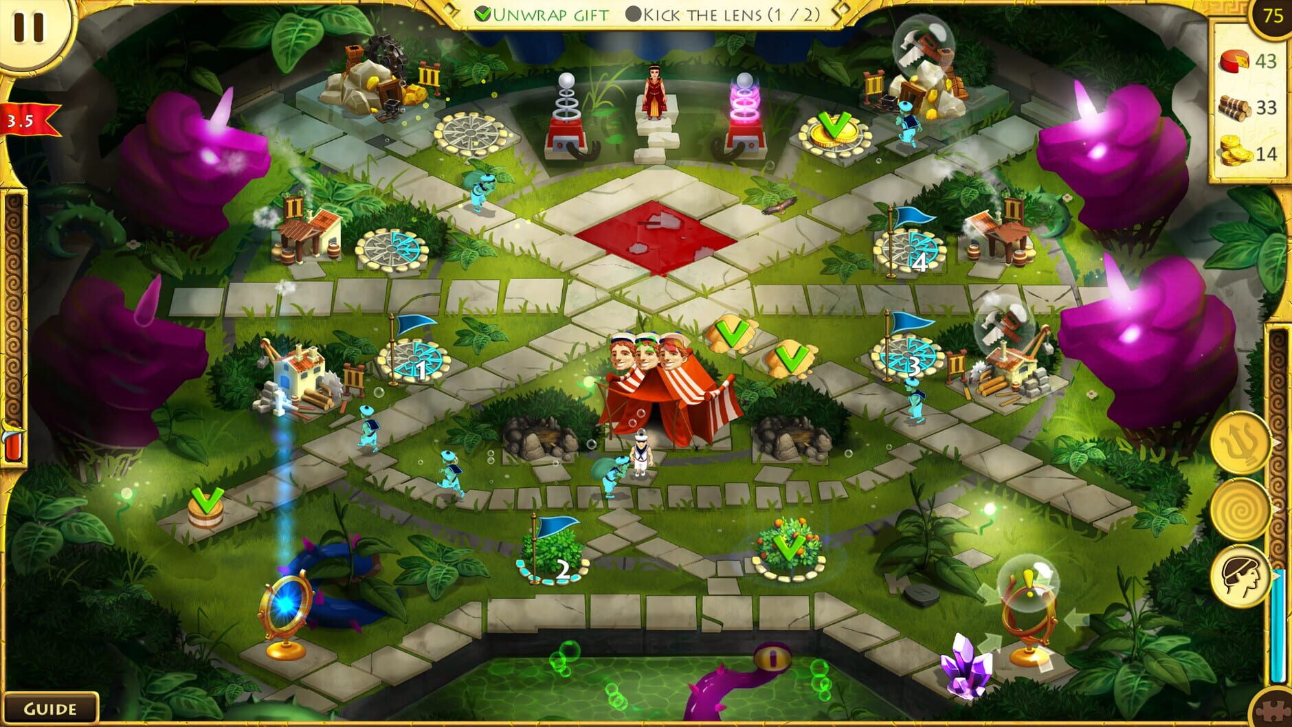 Screenshot for 12 Labours of Hercules VII: Fleecing the Fleece