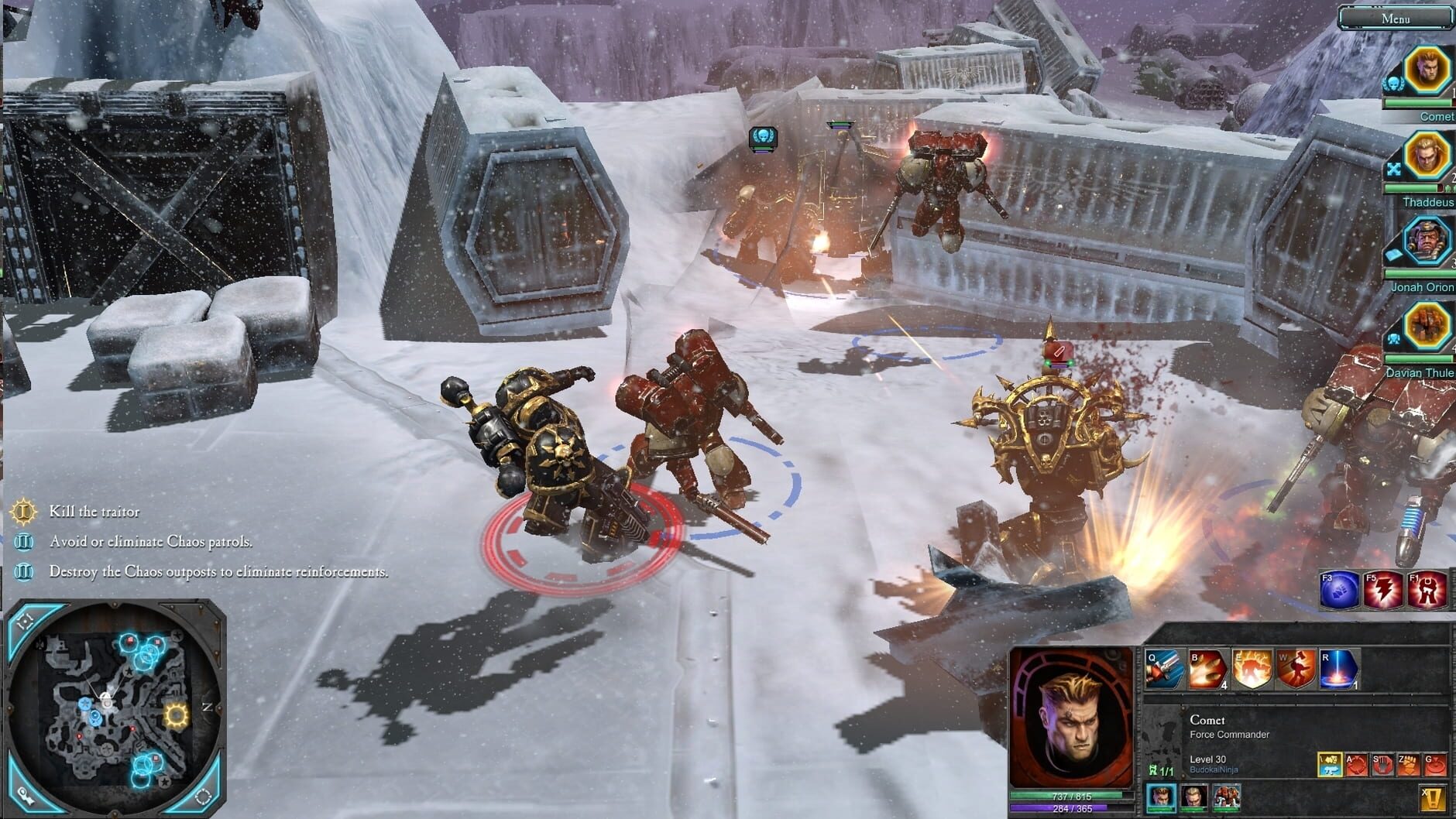 Screenshot for Warhammer 40,000: Dawn of War II - Chaos Rising