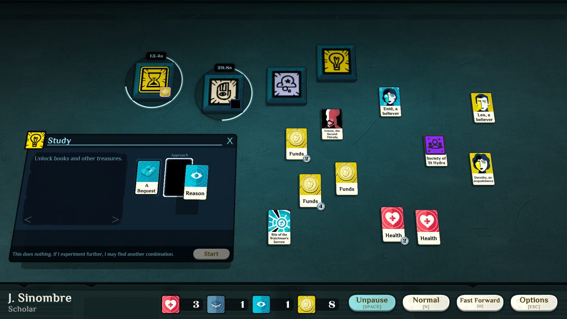 Screenshot for Cultist Simulator
