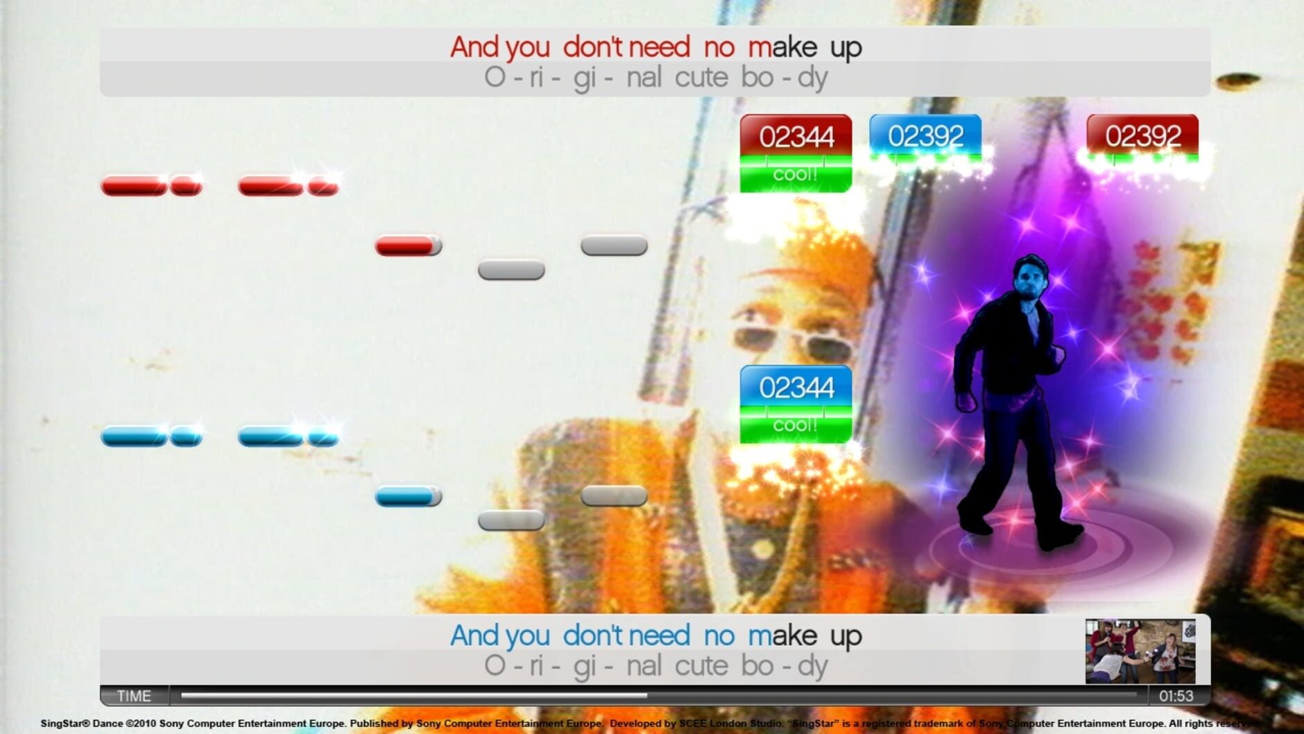 Screenshot for SingStar: Dance