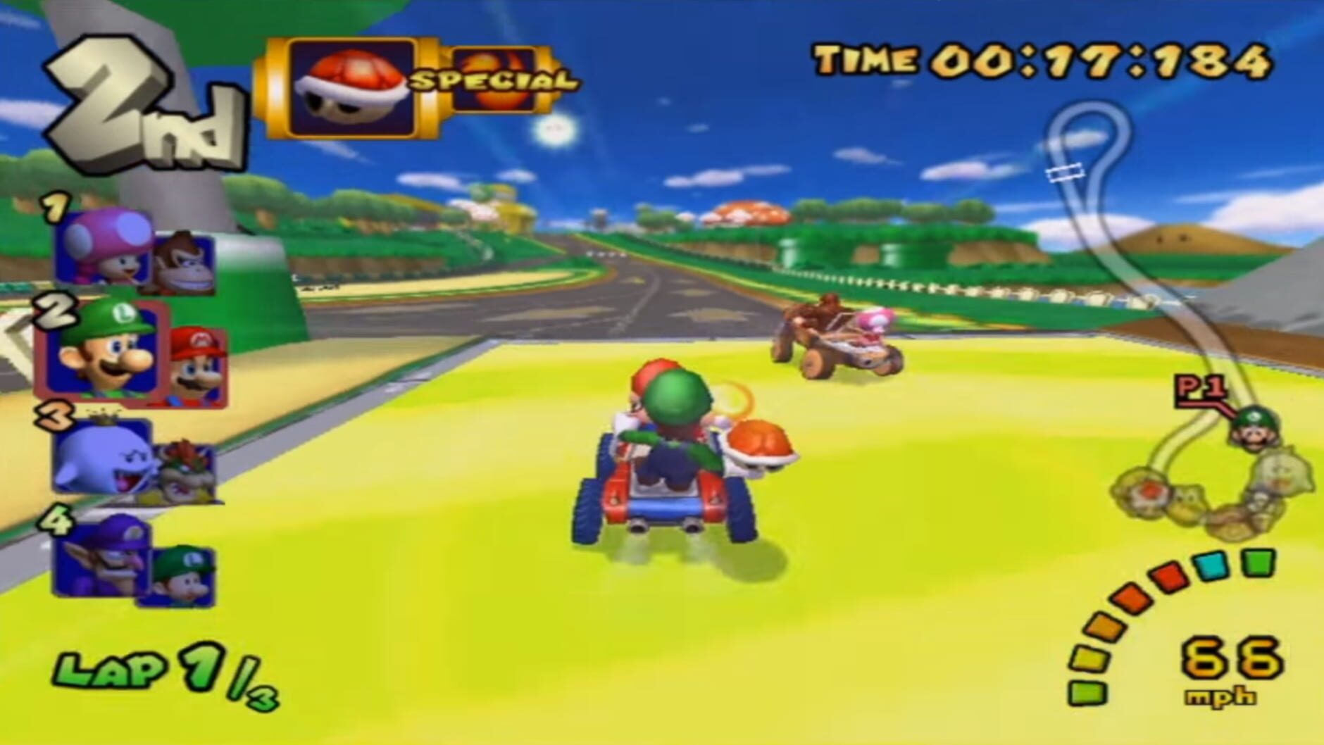 Screenshot for Mario Kart: Double Dash!!